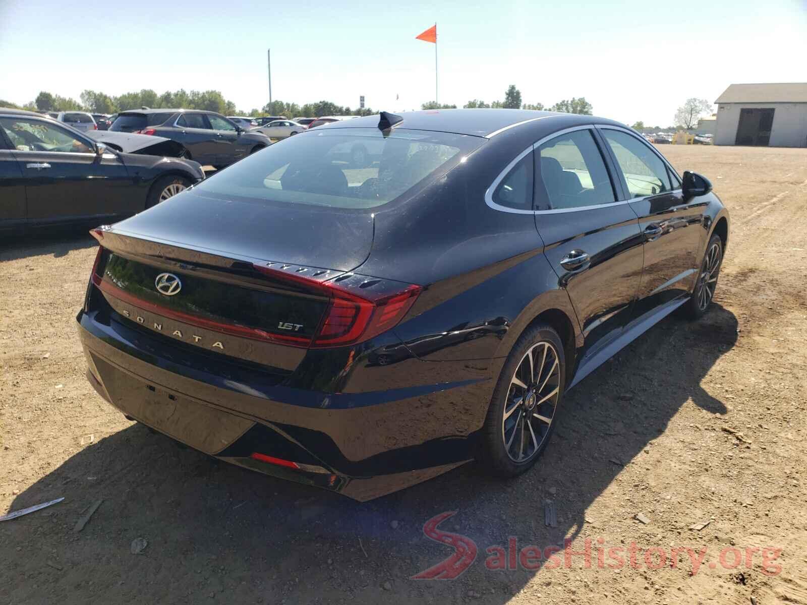 5NPEJ4J27LH007464 2020 HYUNDAI SONATA