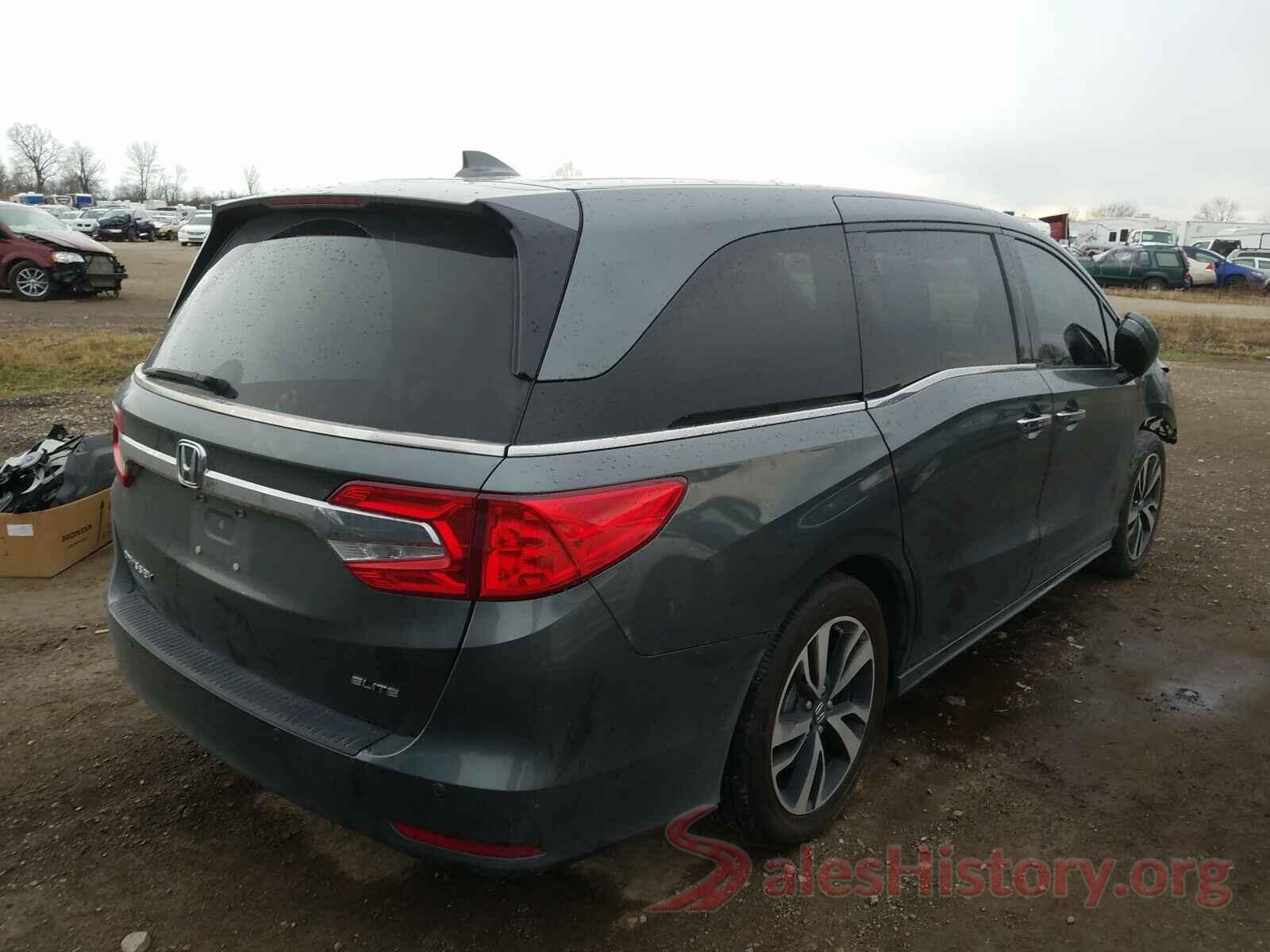 5FNRL6H92JB091876 2018 HONDA ODYSSEY