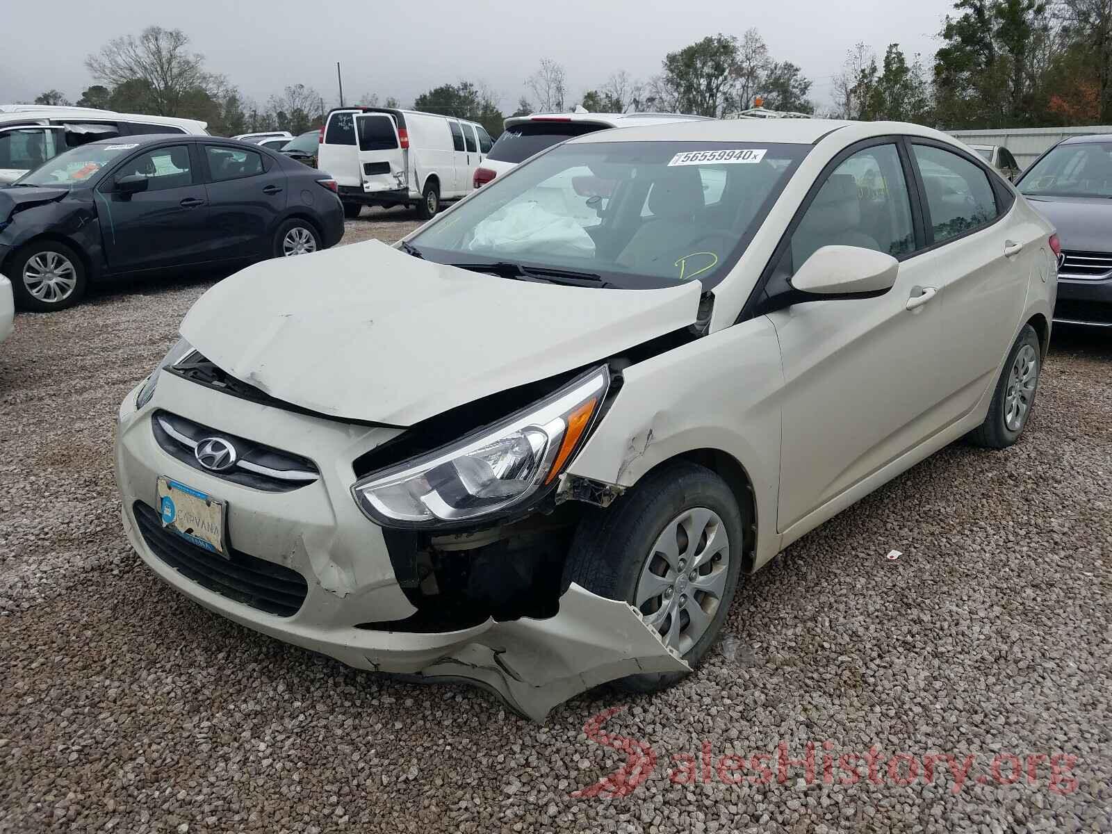 KMHCT4AE7GU106515 2016 HYUNDAI ACCENT