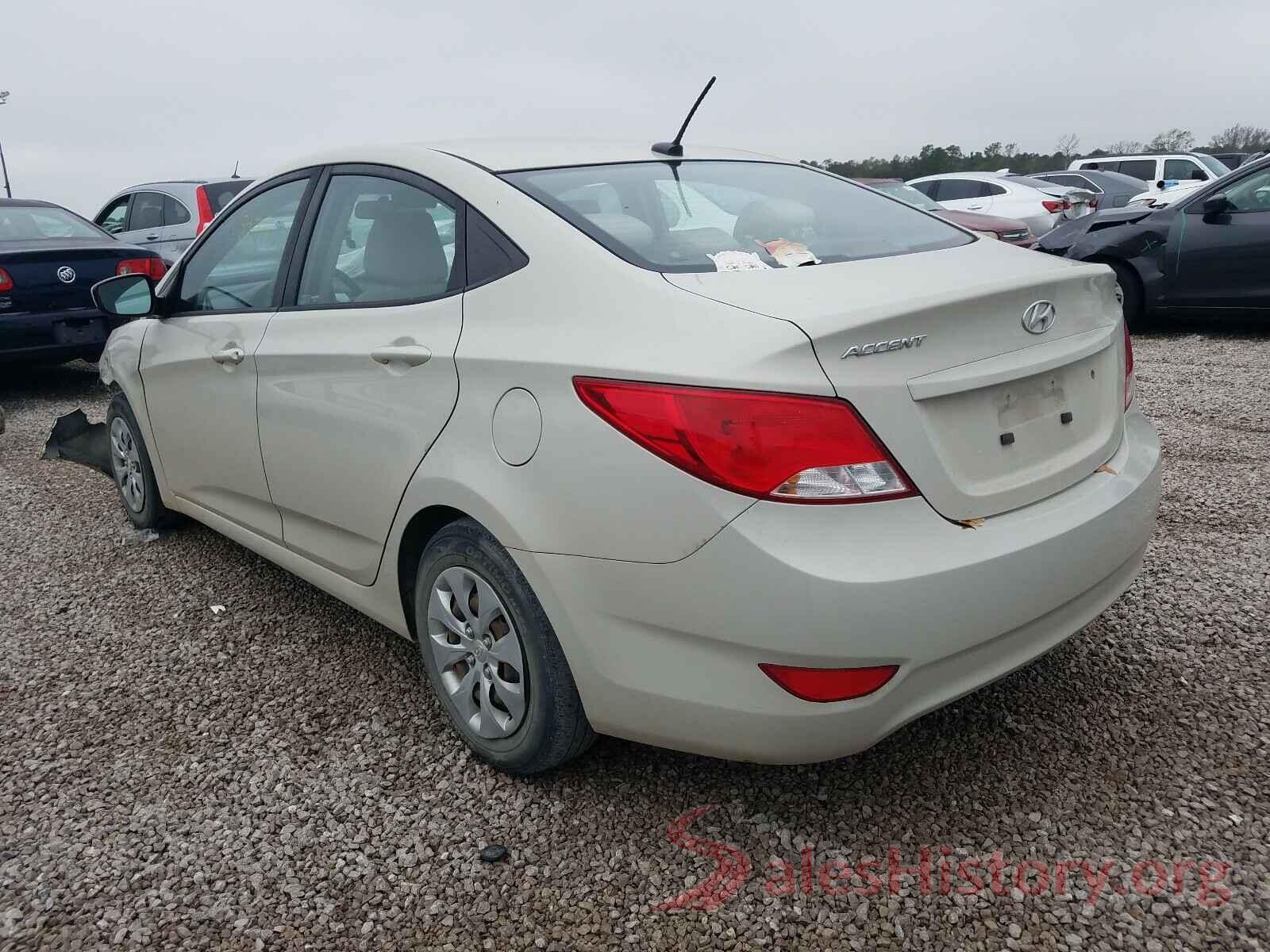 KMHCT4AE7GU106515 2016 HYUNDAI ACCENT