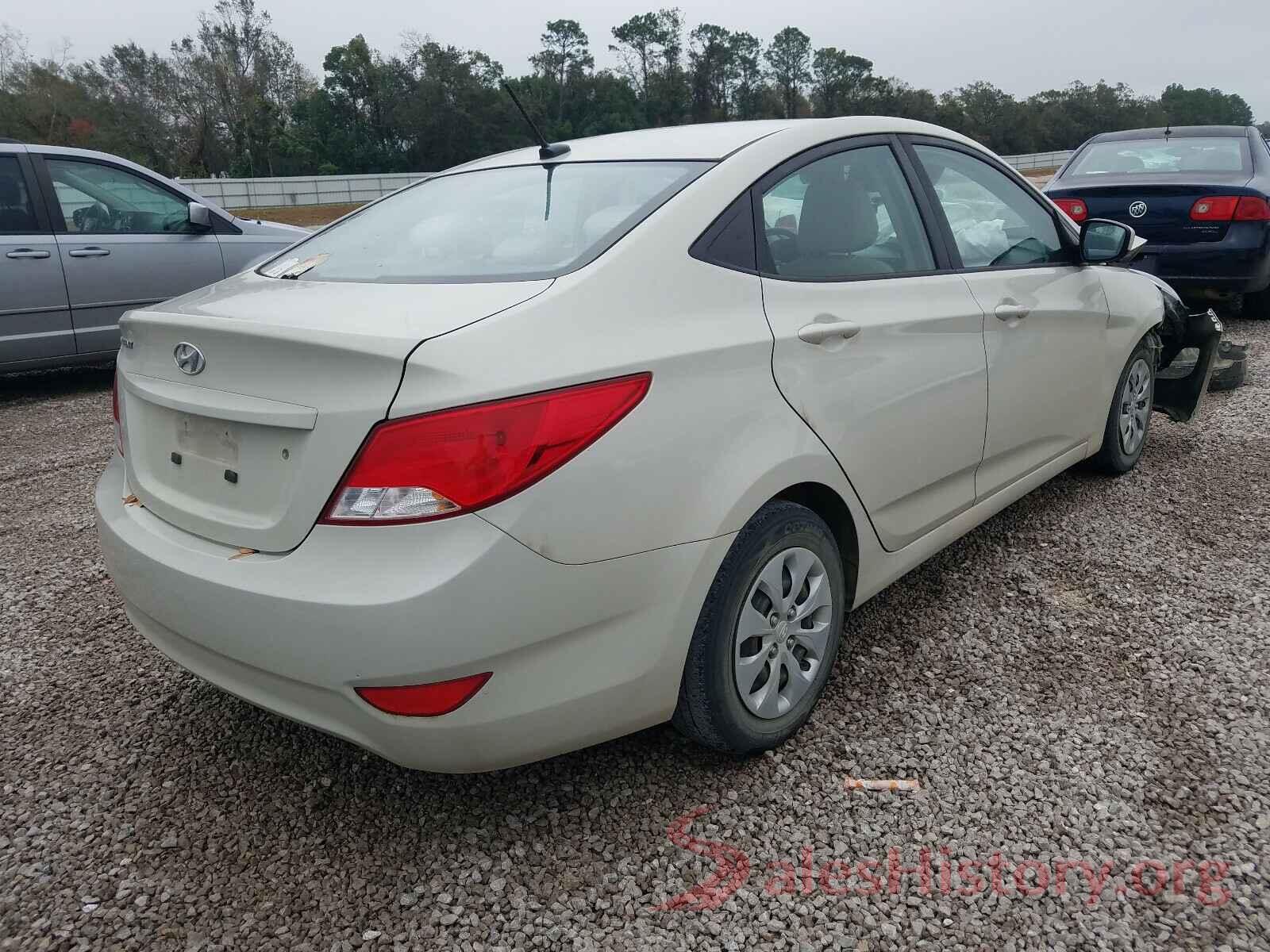 KMHCT4AE7GU106515 2016 HYUNDAI ACCENT