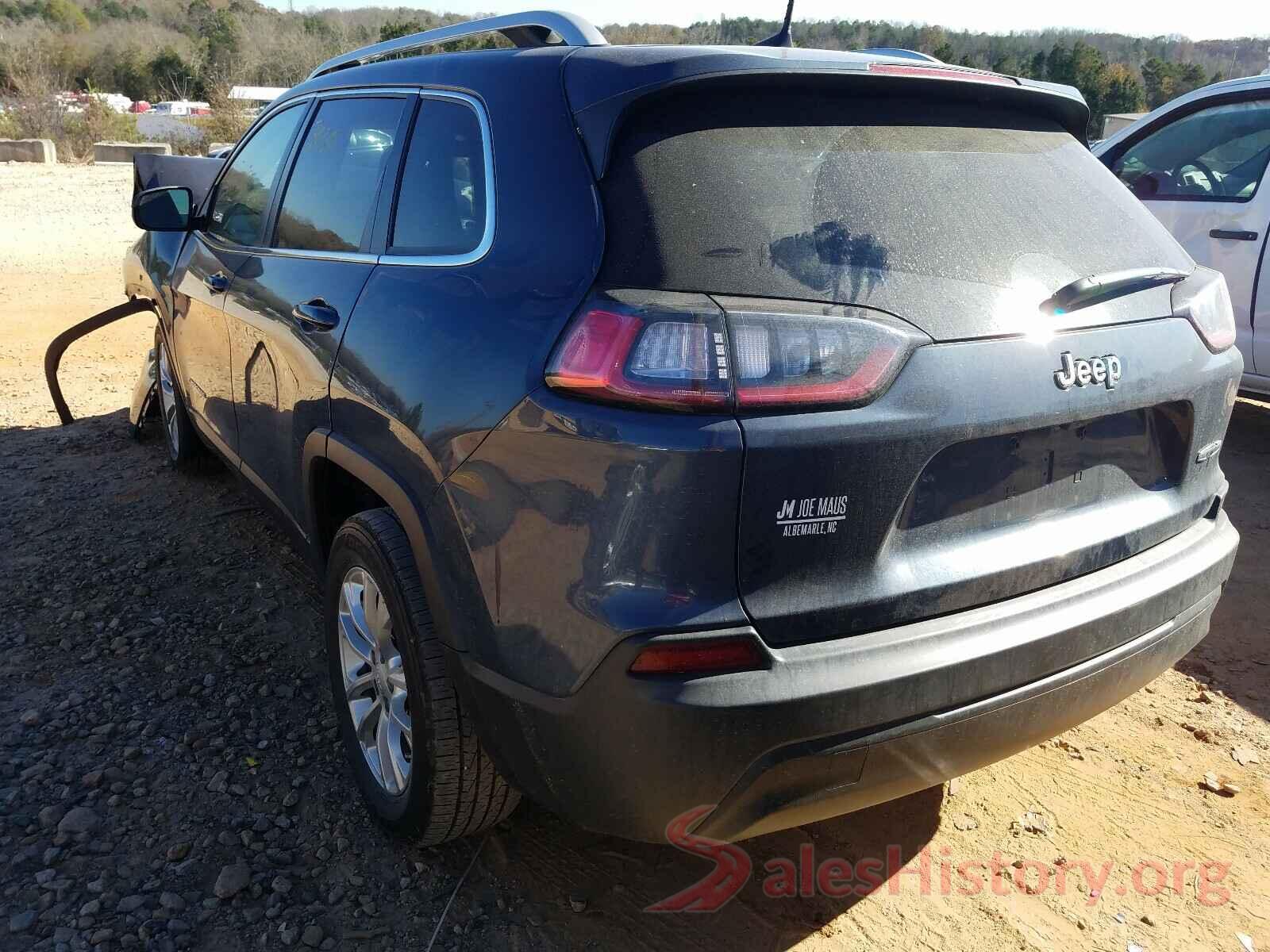 1C4PJLCB8KD377553 2019 JEEP CHEROKEE