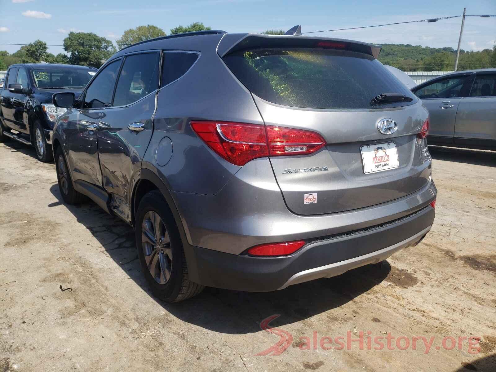 5XYZUDLB3GG378057 2016 HYUNDAI SANTA FE