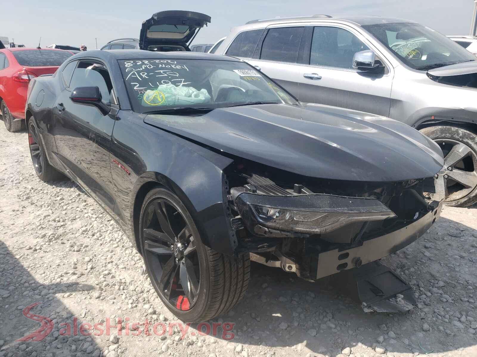 2020 CHEVROLET CAMARO VIN 1G1FD1RS8L0147415, auction photo