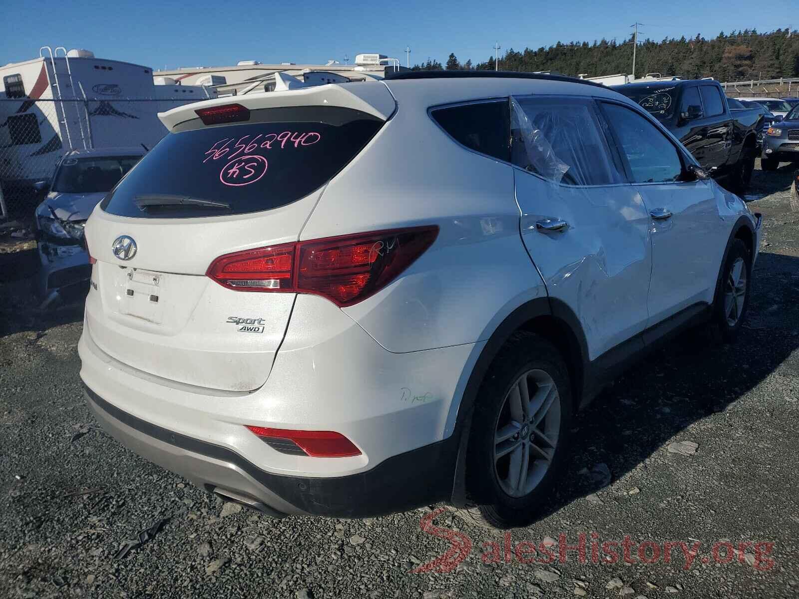 5NMZUDLB1HH039112 2017 HYUNDAI SANTA FE