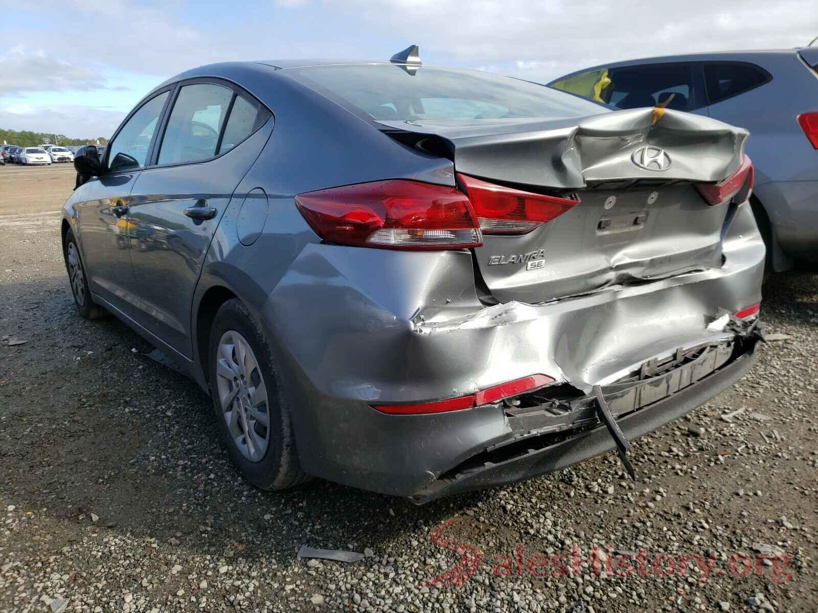 KMHD74LF7HU361407 2017 HYUNDAI ELANTRA