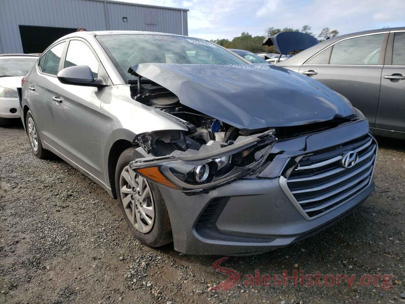 KMHD74LF7HU361407 2017 HYUNDAI ELANTRA