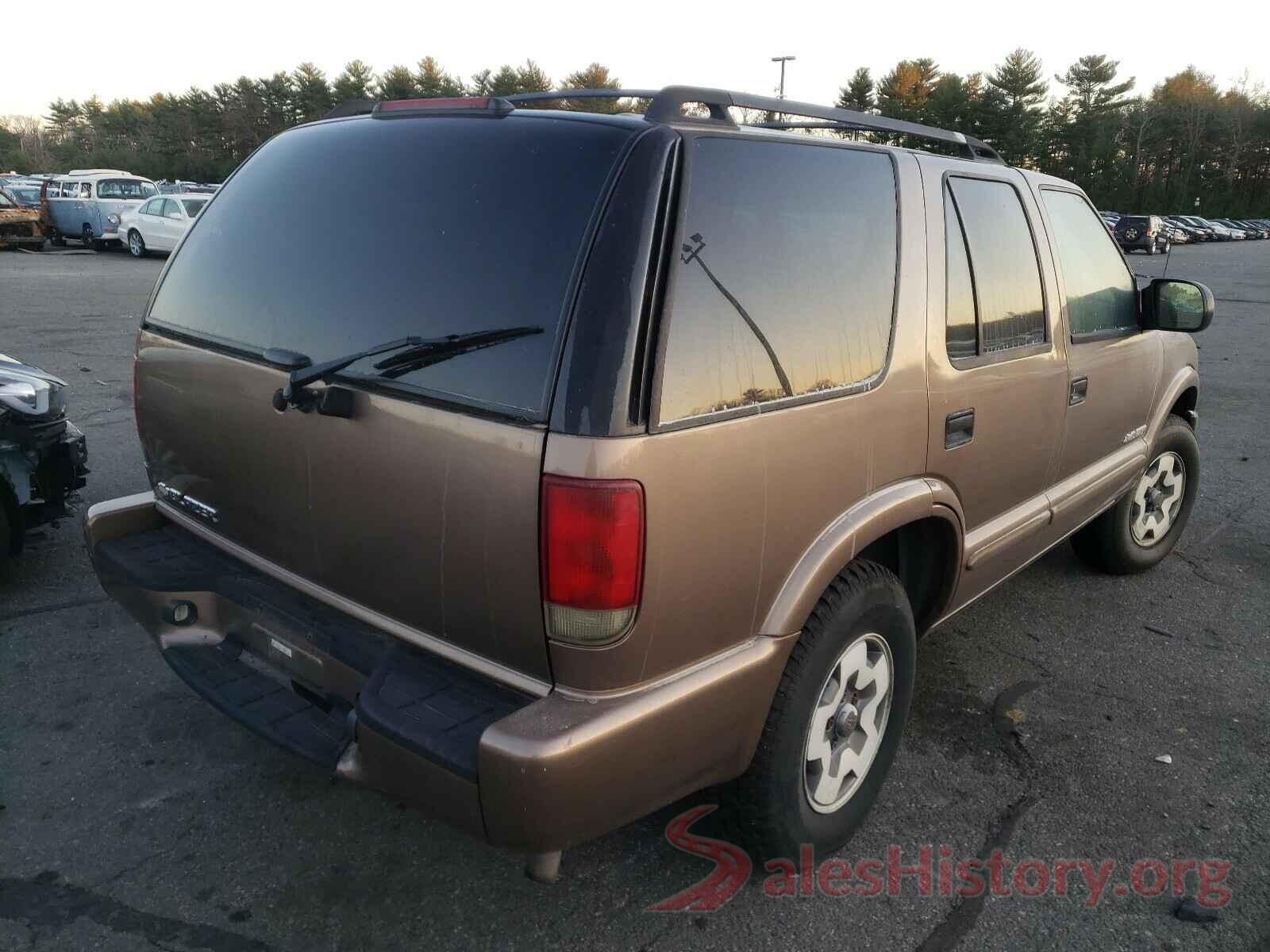 1GNDT13X24K141676 2004 CHEVROLET BLAZER