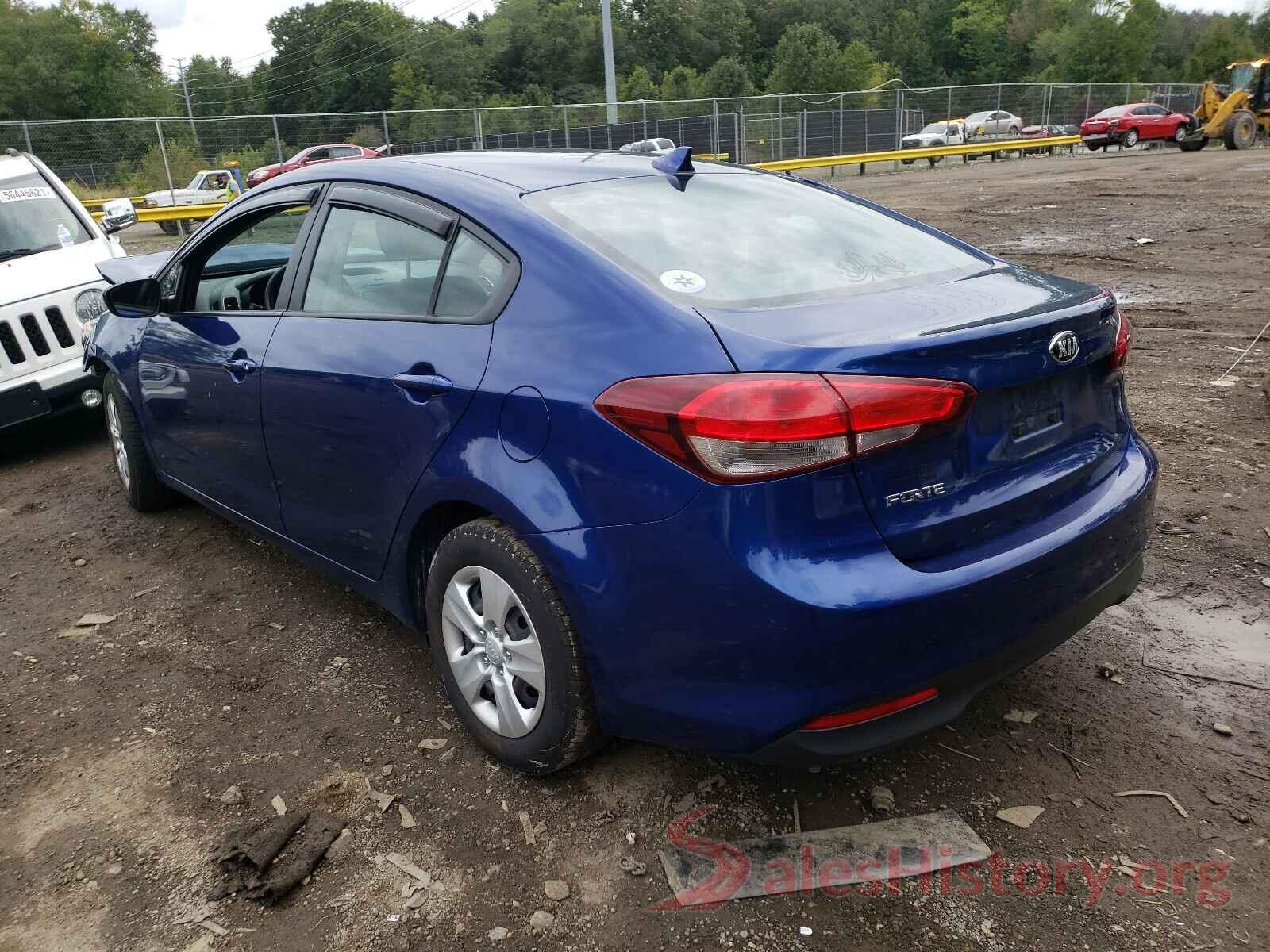 3KPFK4A73HE141882 2017 KIA FORTE