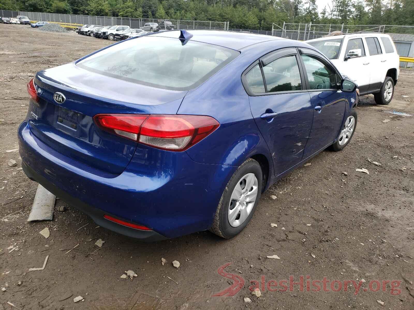 3KPFK4A73HE141882 2017 KIA FORTE