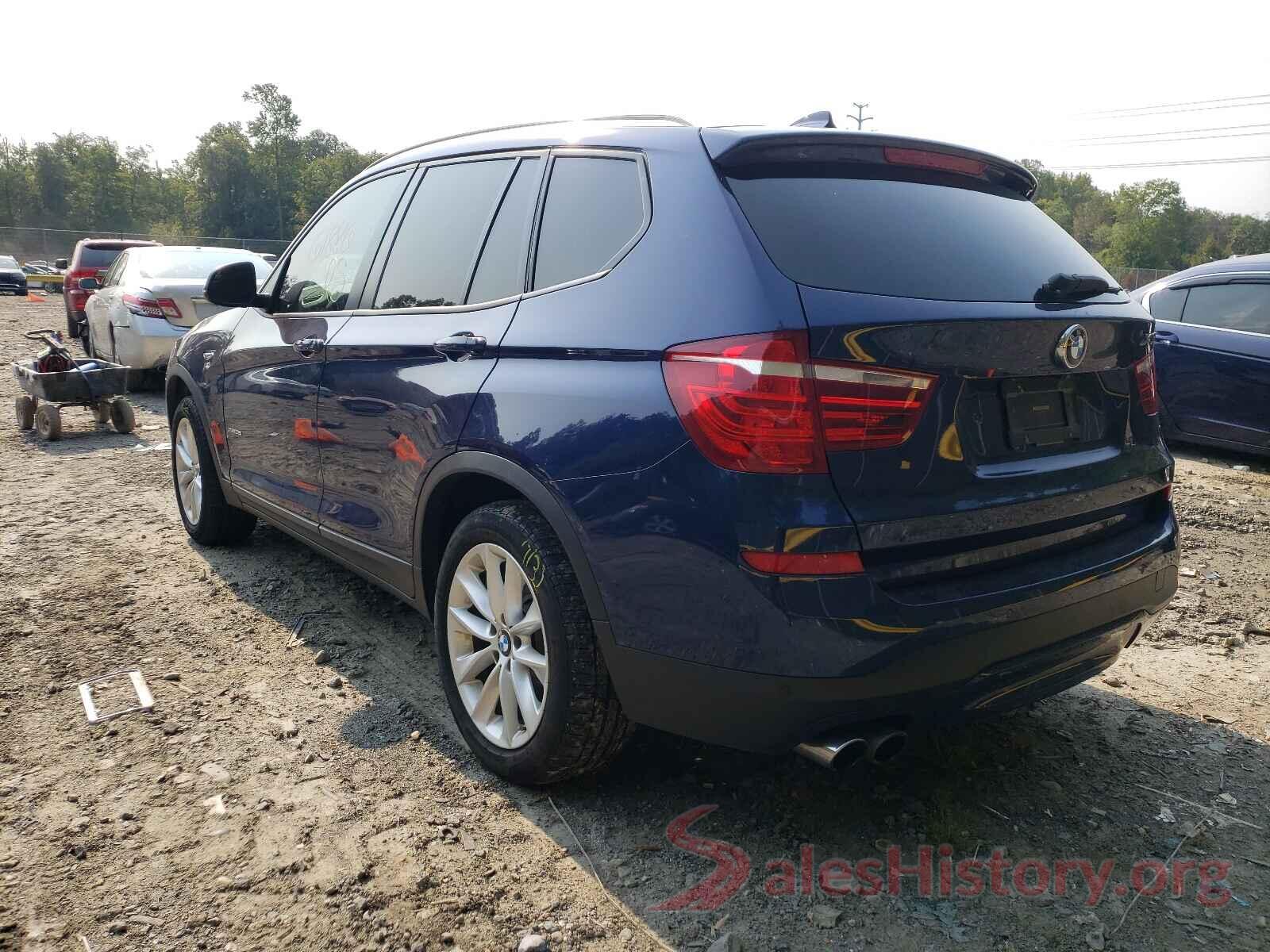 5UXWX9C51G0D81774 2016 BMW X3