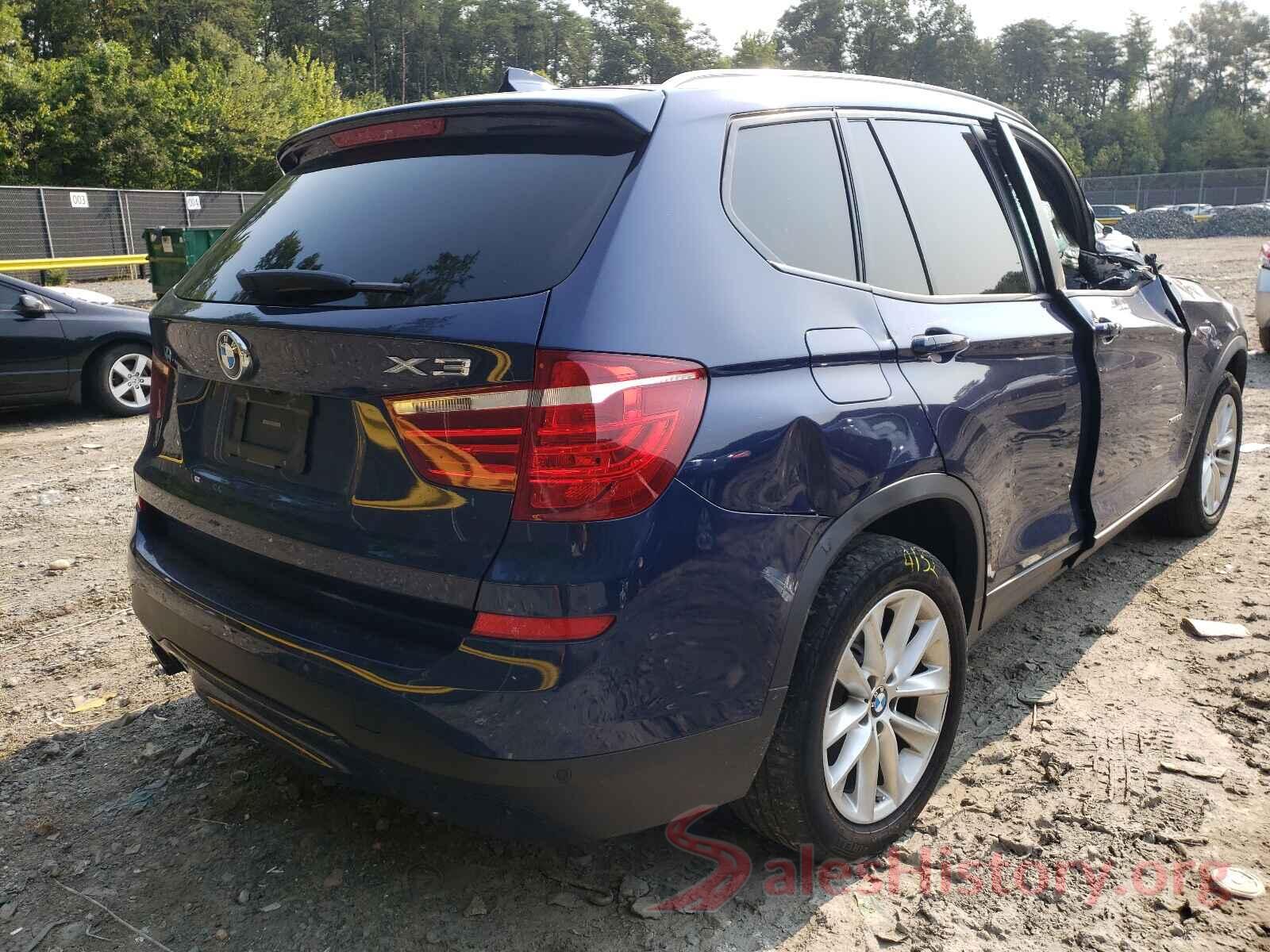 5UXWX9C51G0D81774 2016 BMW X3