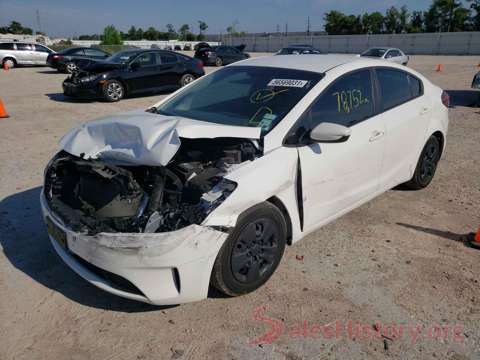 3KPFK4A70JE240178 2018 KIA FORTE