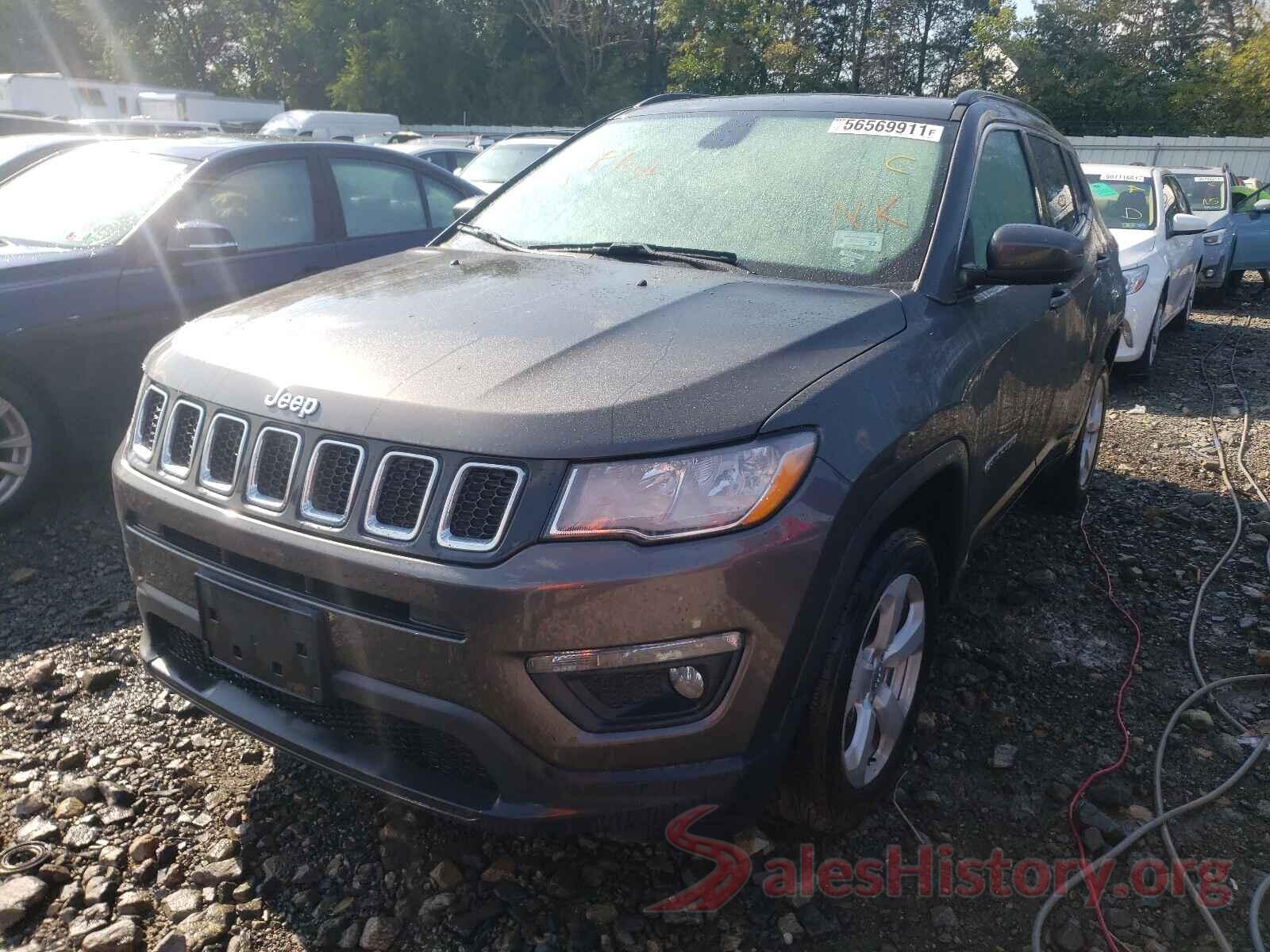 3C4NJDBB8LT209499 2020 JEEP COMPASS