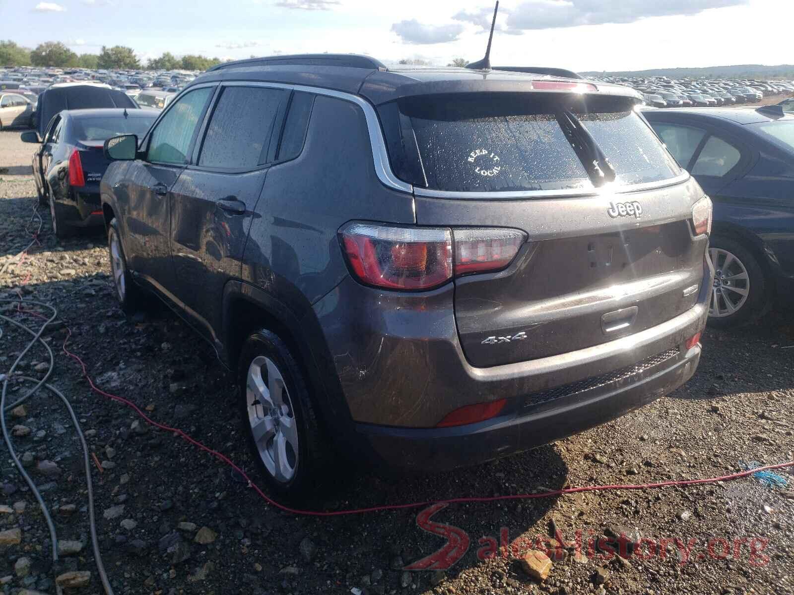 3C4NJDBB8LT209499 2020 JEEP COMPASS