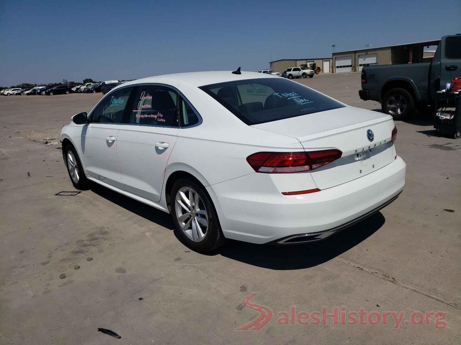 1VWSA7A3XLC025172 2020 VOLKSWAGEN PASSAT