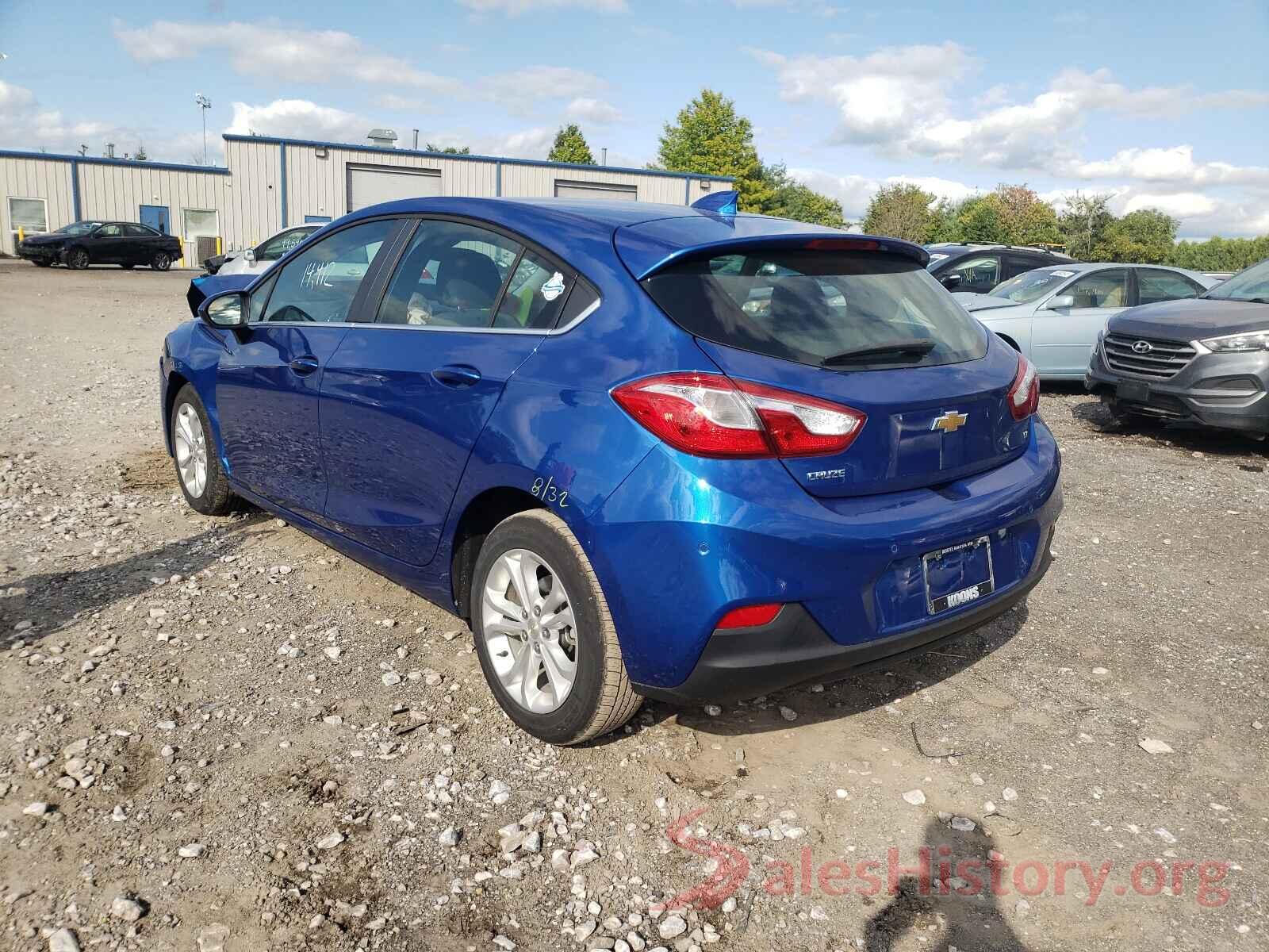 3G1BE6SM6KS577178 2019 CHEVROLET CRUZE