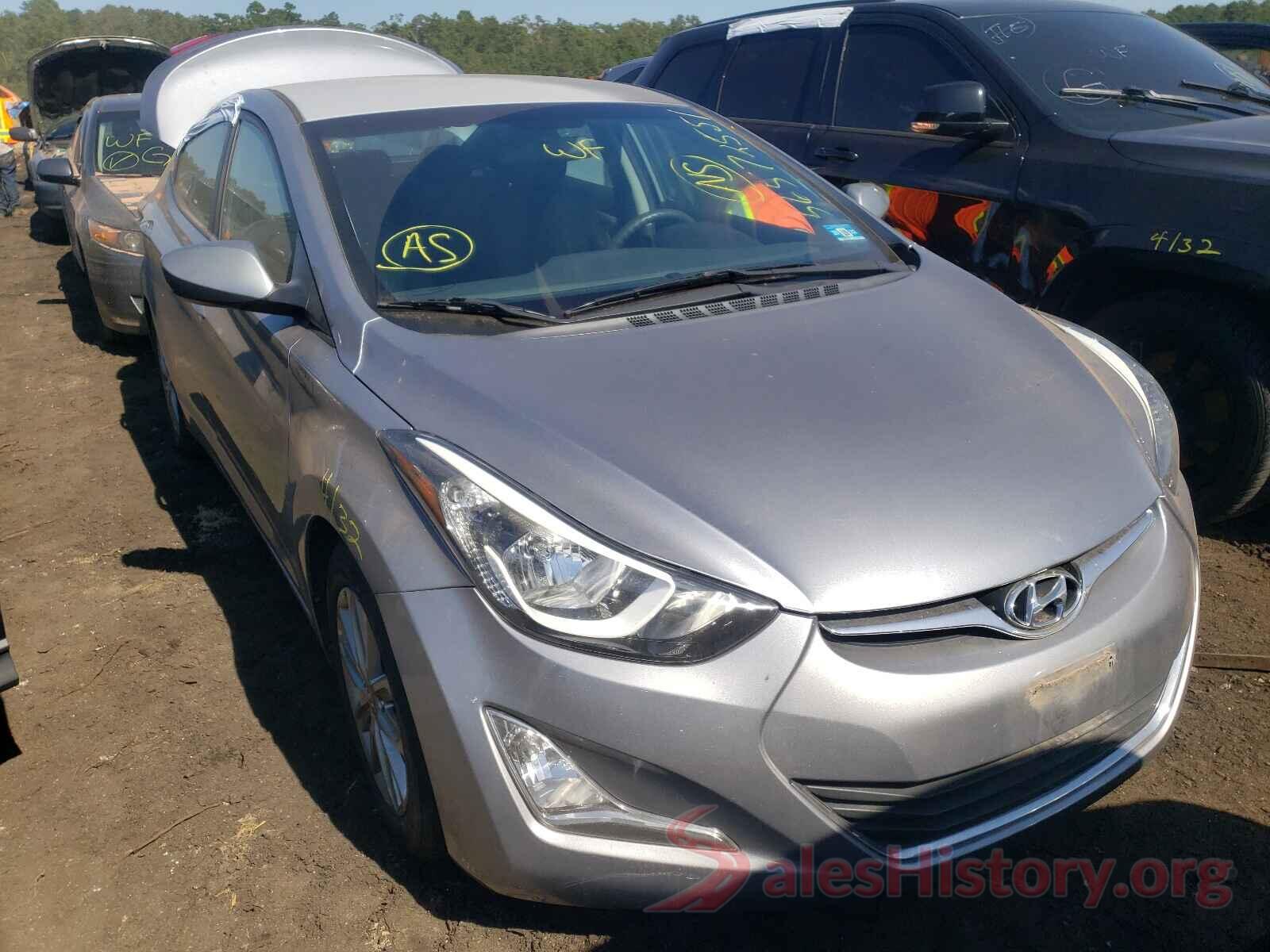 5NPDH4AE3GH766720 2016 HYUNDAI ELANTRA