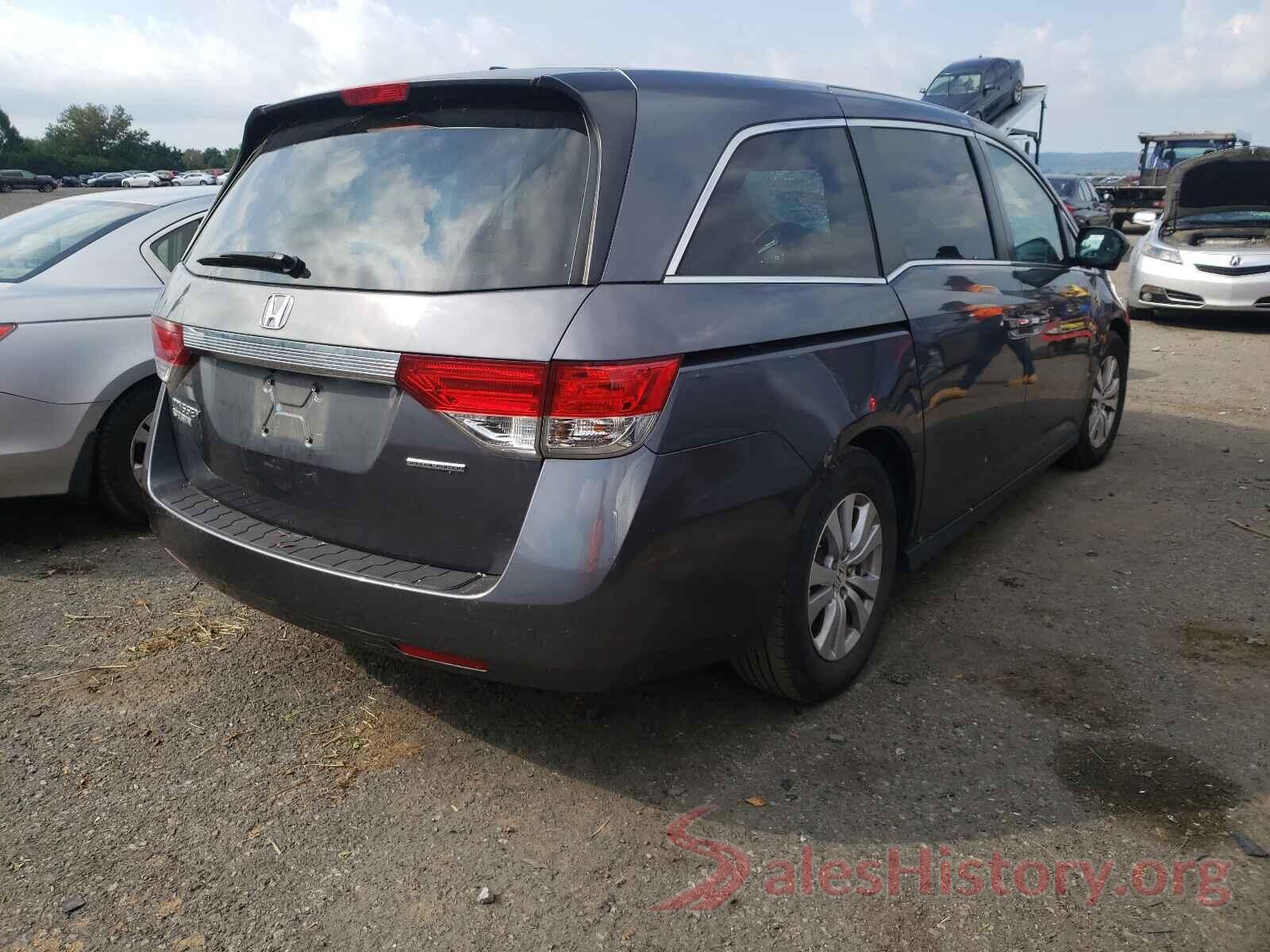 5FNRL5H32GB168101 2016 HONDA ODYSSEY