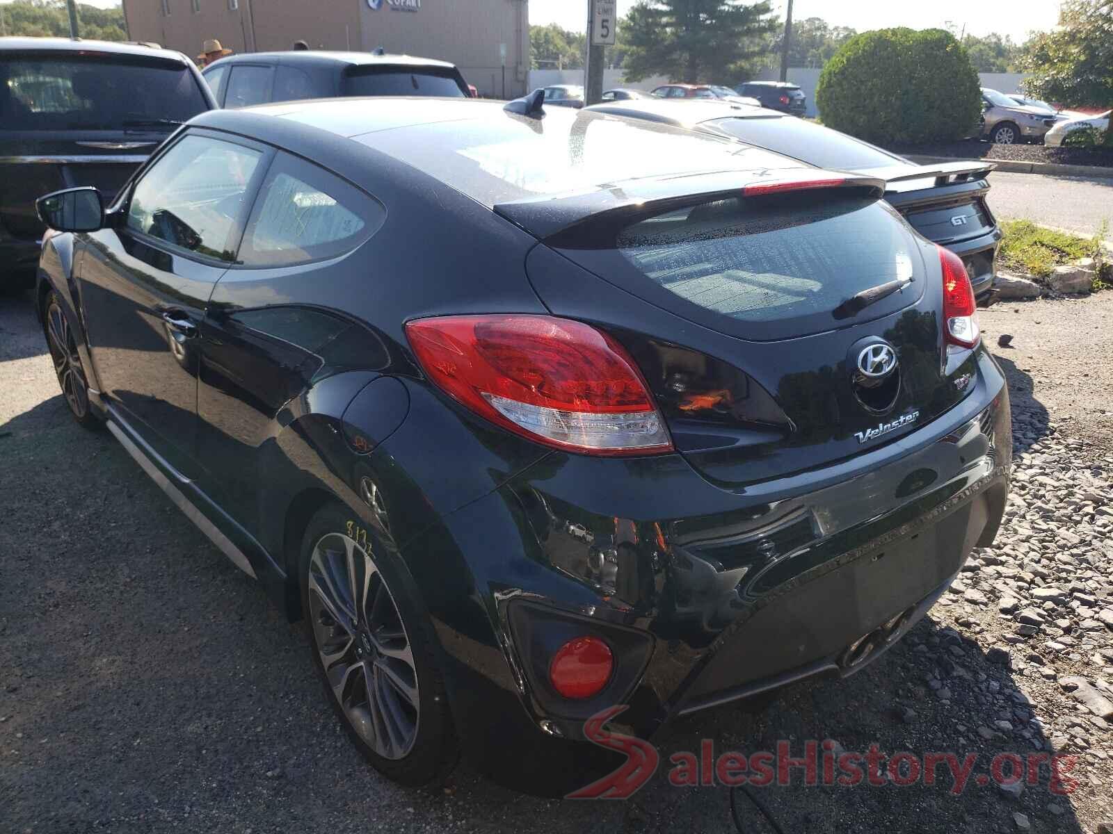 KMHTC6AE8HU316165 2017 HYUNDAI VELOSTER