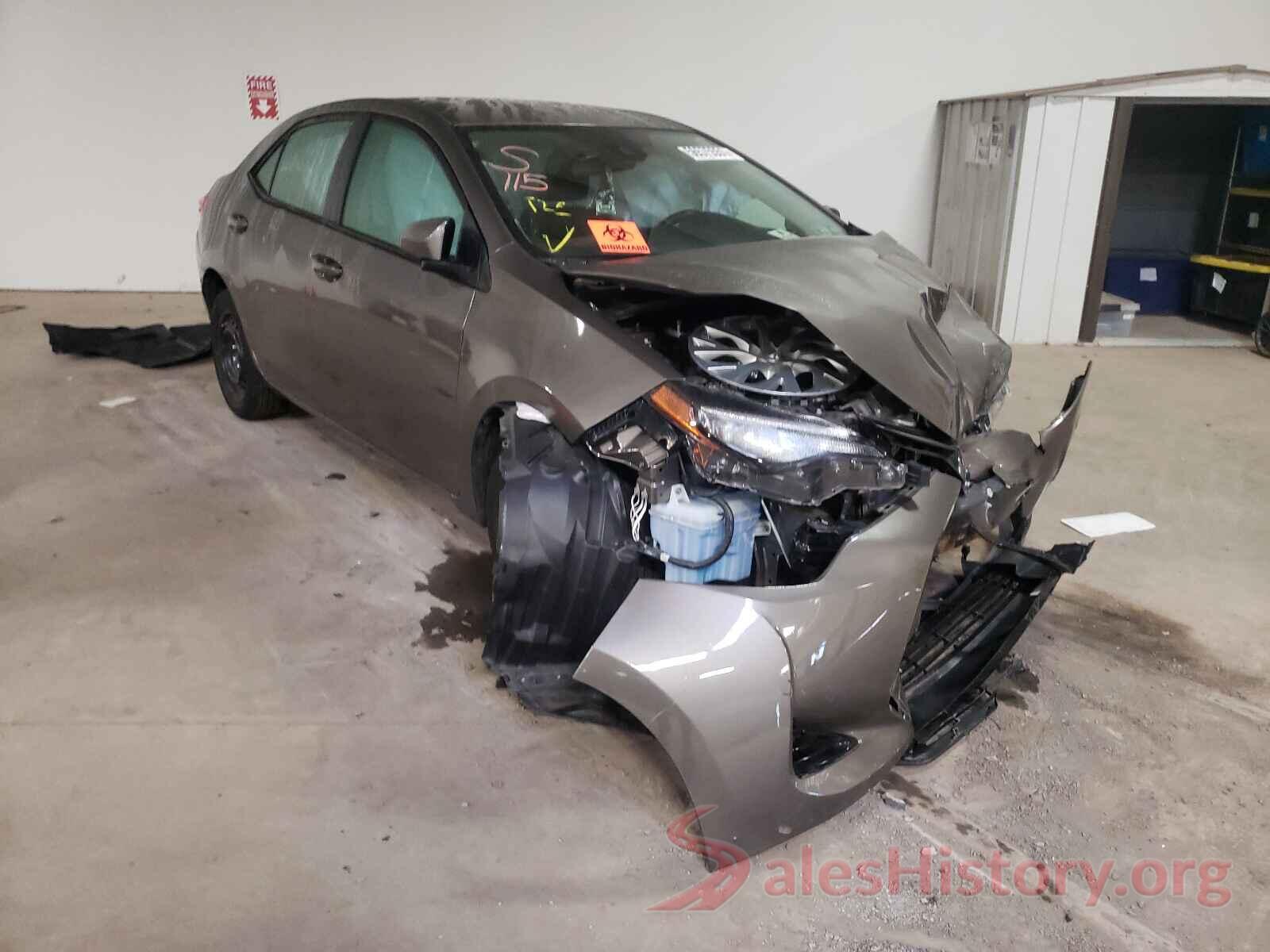 2T1BURHE8KC125337 2019 TOYOTA COROLLA