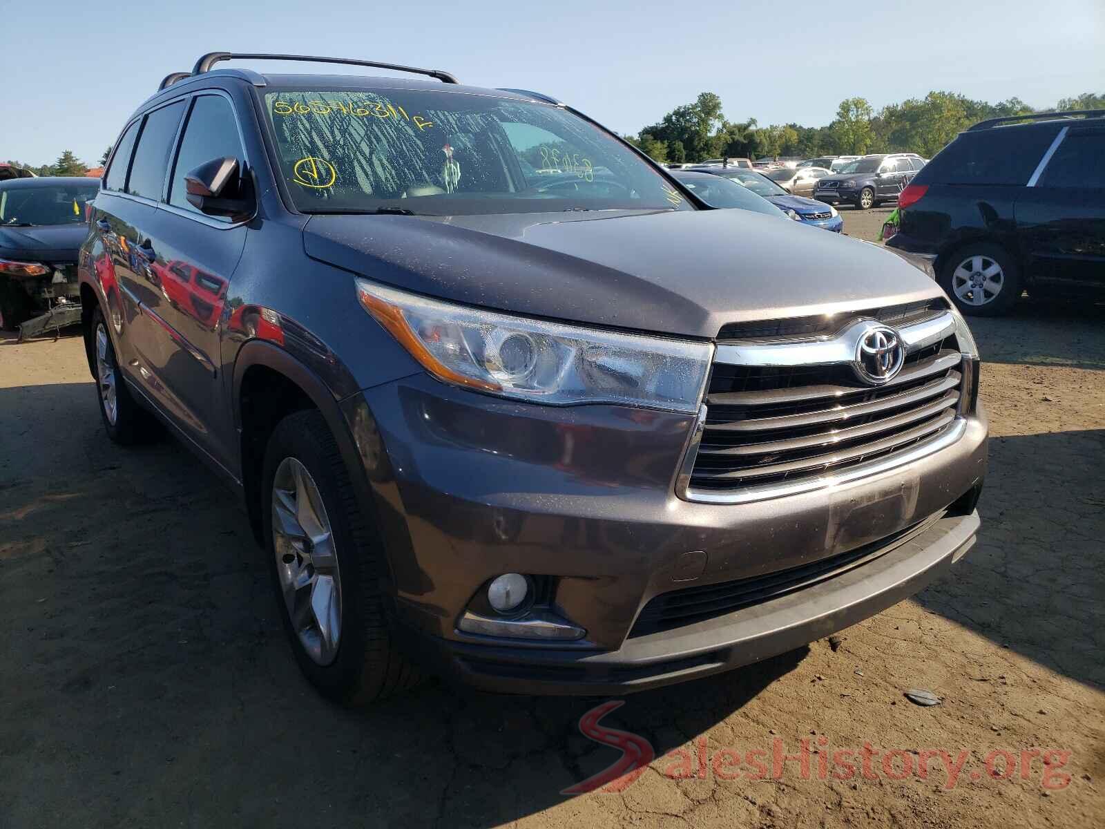 5TDDKRFH3GS323589 2016 TOYOTA HIGHLANDER