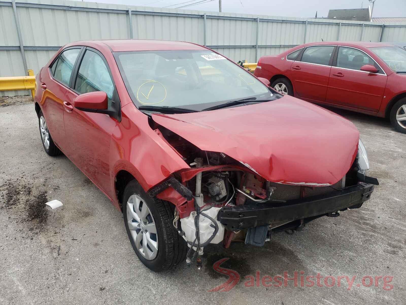 5YFBURHE4GP510661 2016 TOYOTA COROLLA