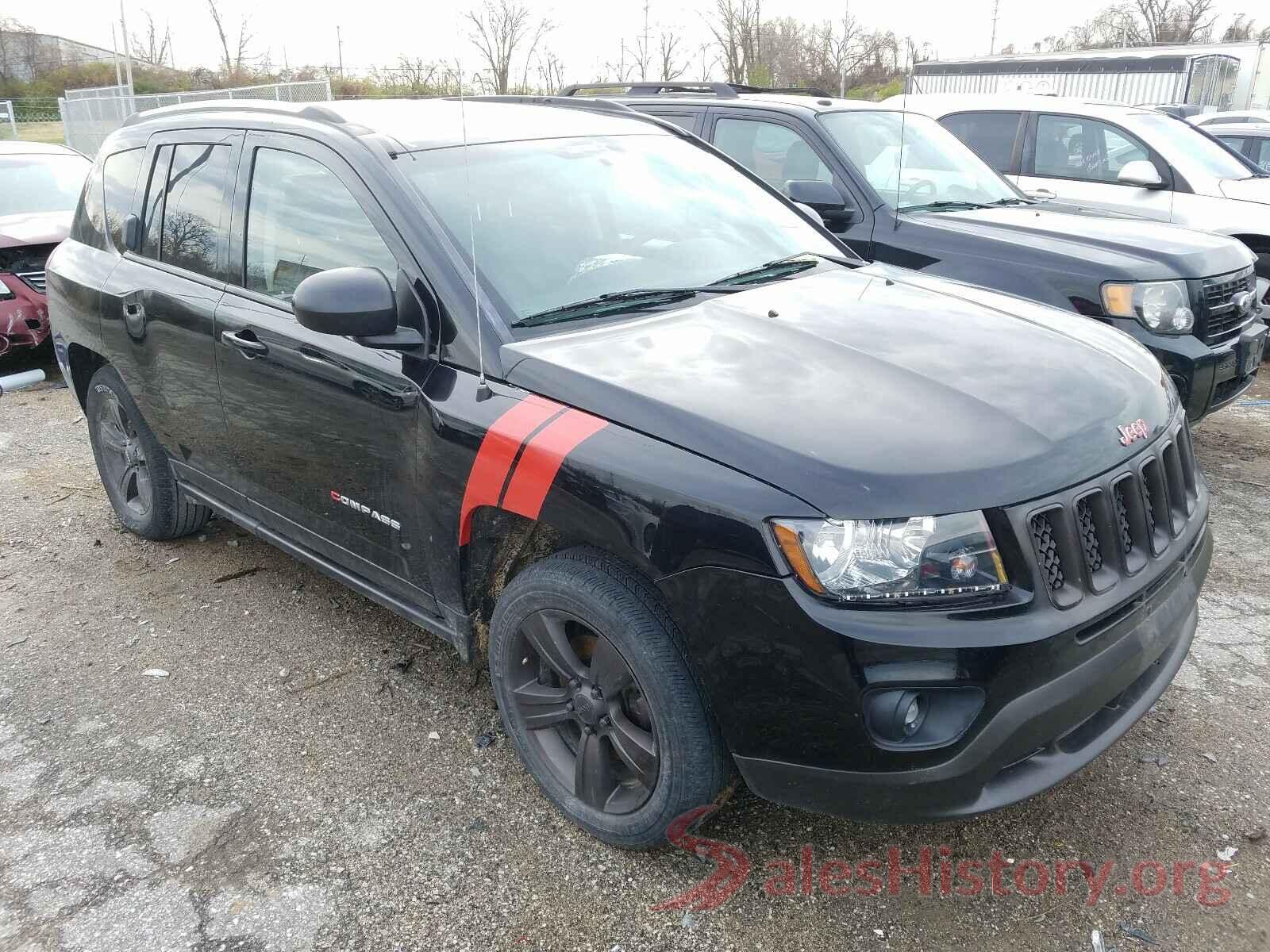 1C4NJCBA3HD147038 2017 JEEP COMPASS