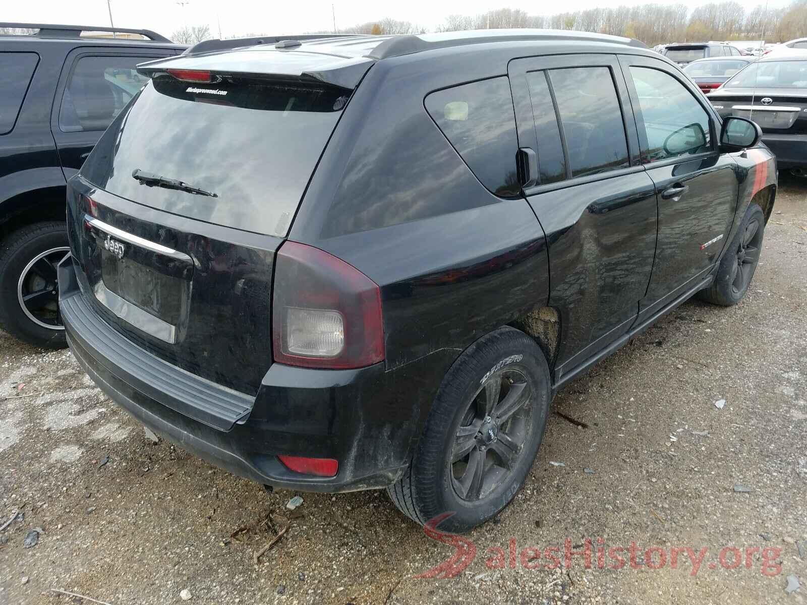 1C4NJCBA3HD147038 2017 JEEP COMPASS