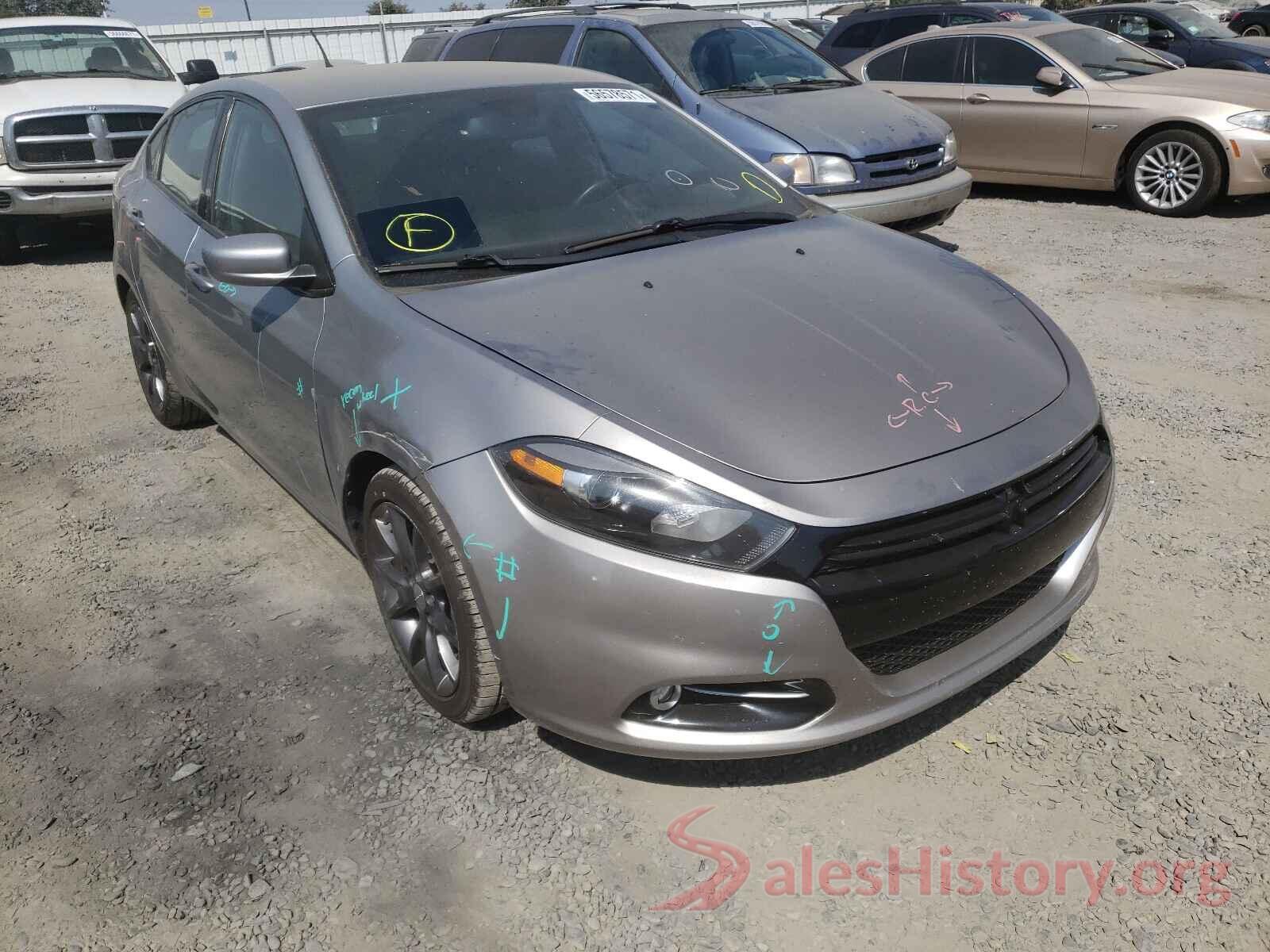 1C3CDFBB0GD529619 2016 DODGE DART