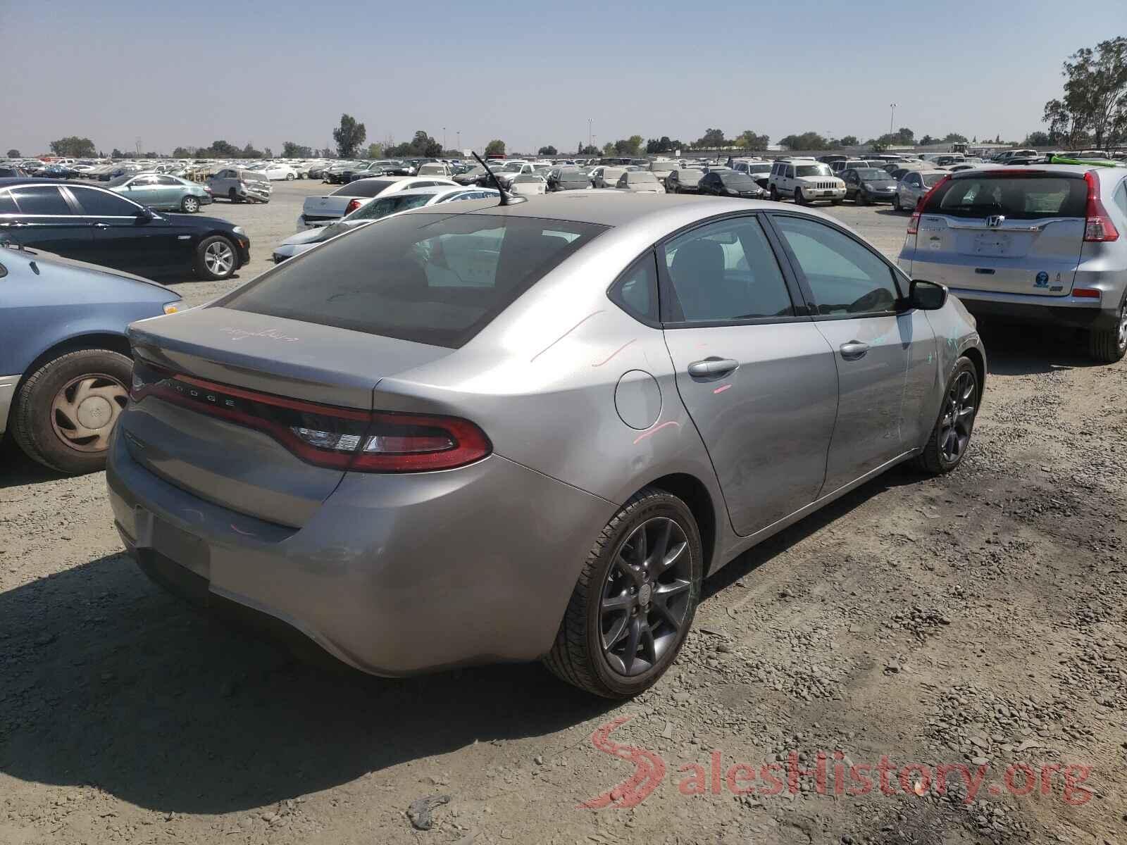 1C3CDFBB0GD529619 2016 DODGE DART