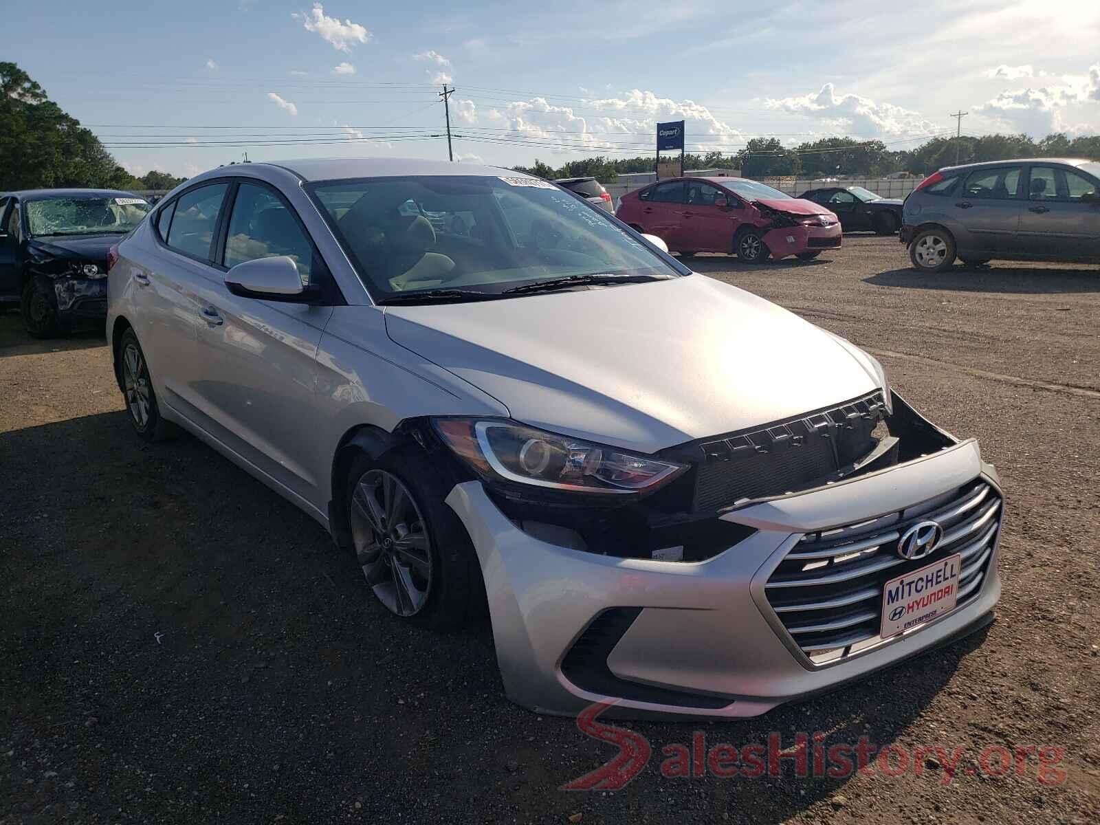 5NPD84LF8HH086206 2017 HYUNDAI ELANTRA