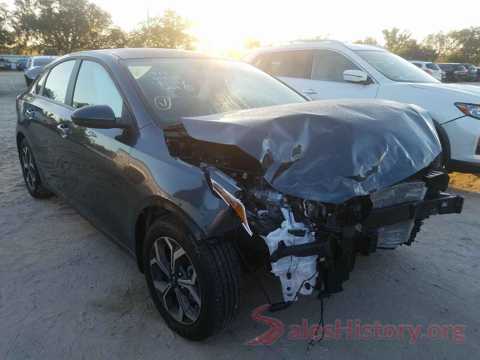 3KPF24ADXLE235286 2020 KIA FORTE