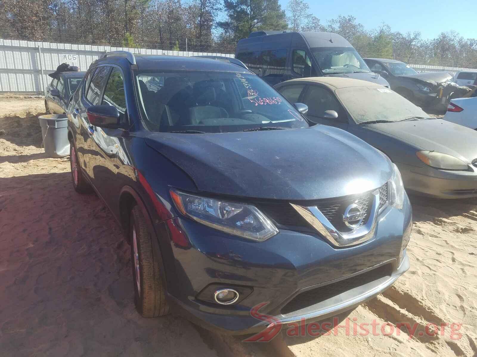 5N1AT2MT6GC799637 2016 NISSAN ROGUE