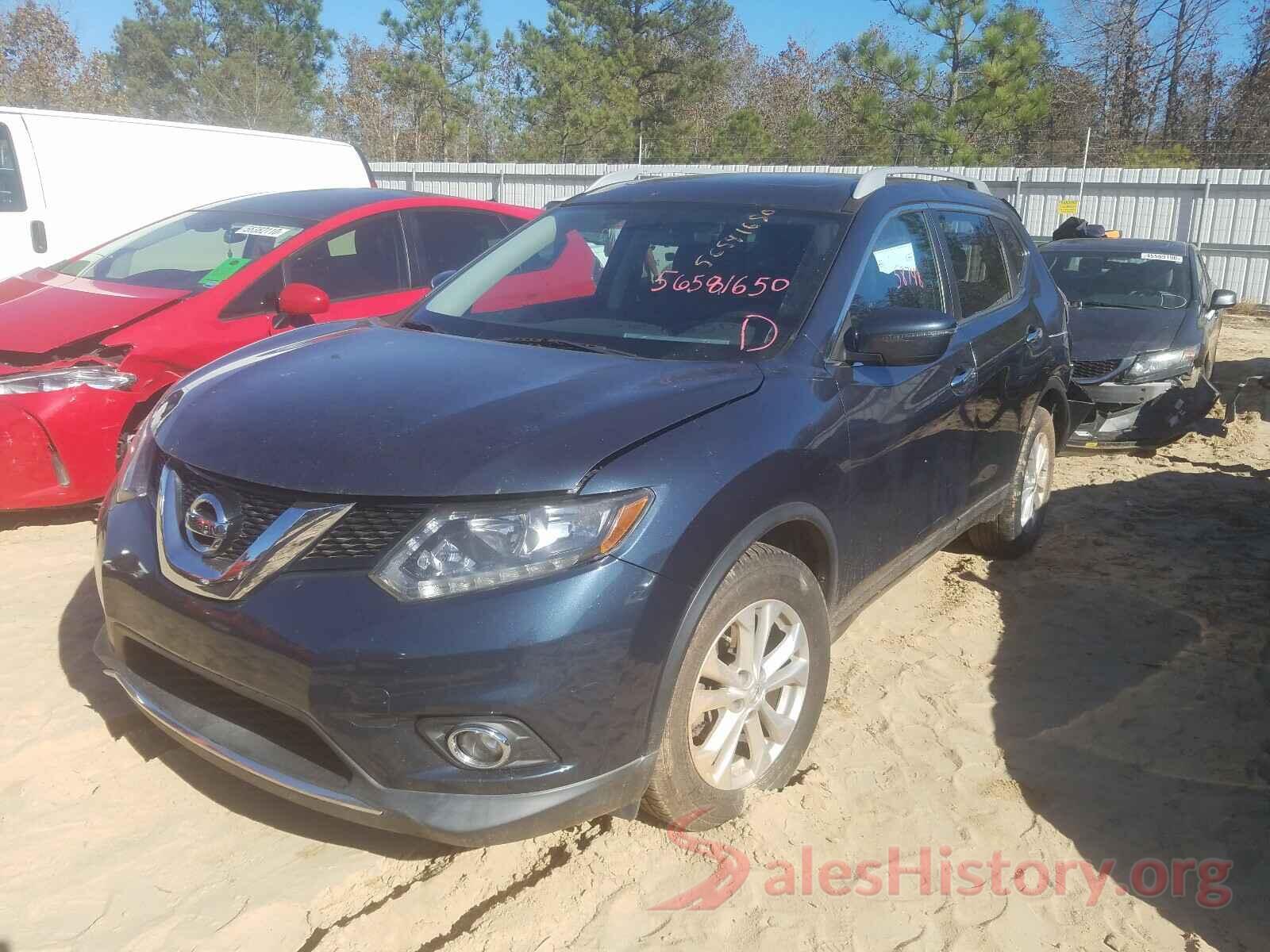 5N1AT2MT6GC799637 2016 NISSAN ROGUE