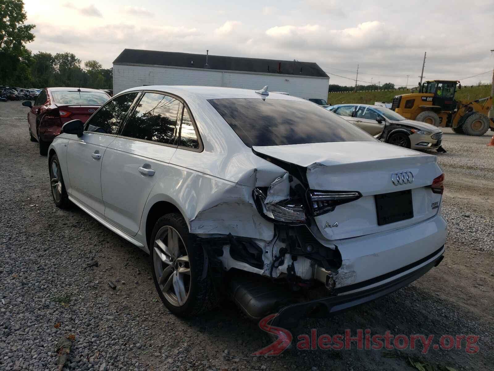 WAUDNAF43HN051202 2017 AUDI A4