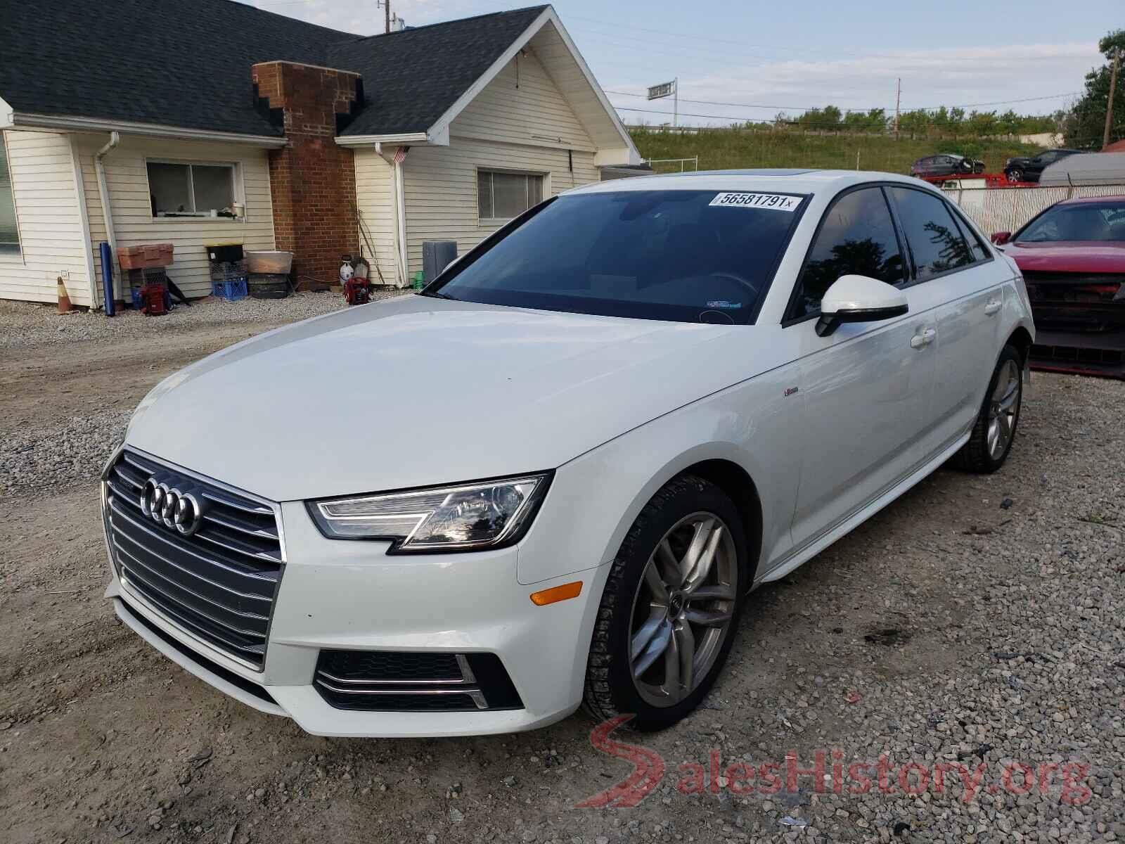 WAUDNAF43HN051202 2017 AUDI A4