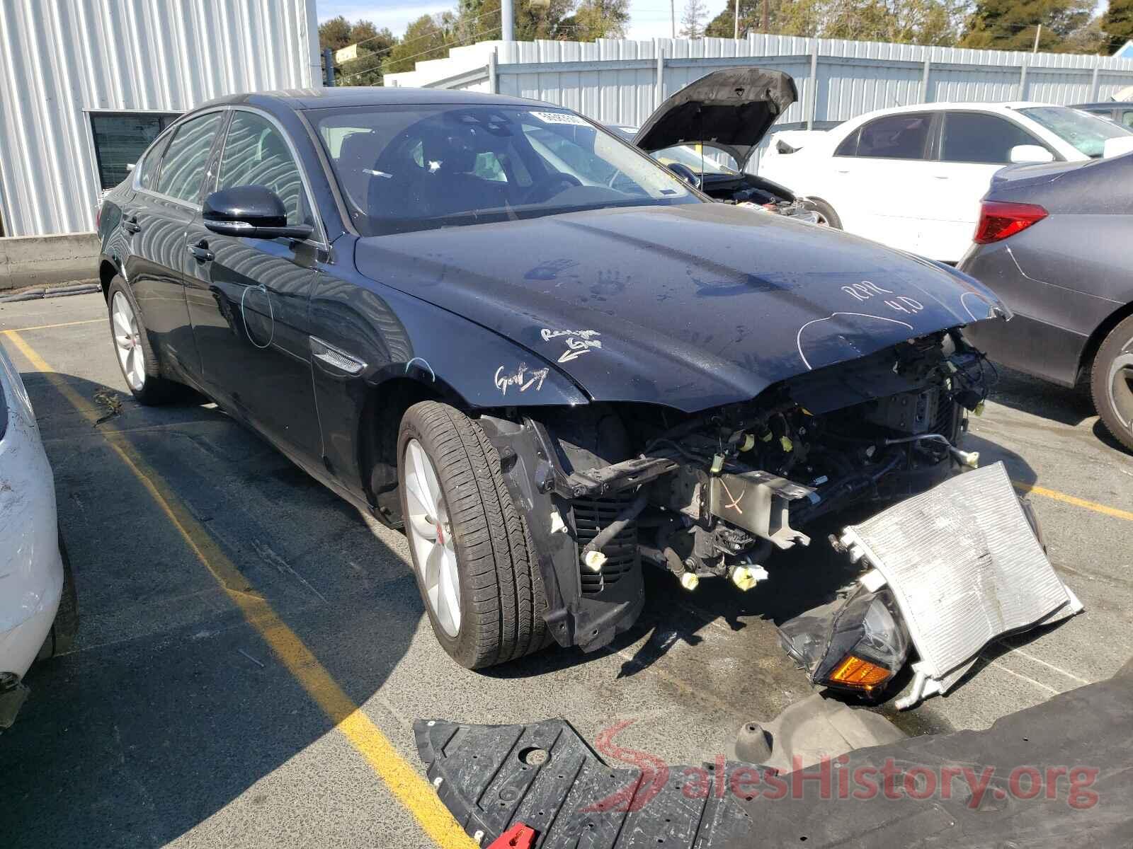 SAJBD4FX7KCY79153 2019 JAGUAR XF