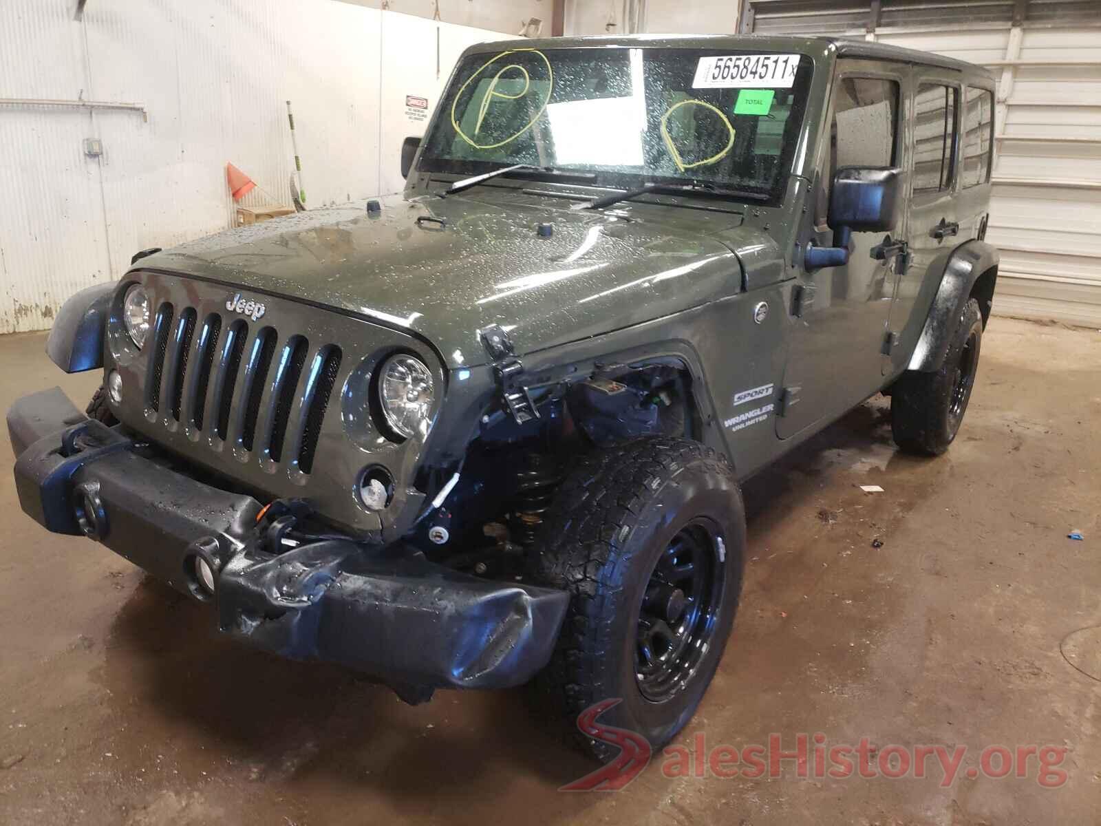 1C4BJWKGXGL112445 2016 JEEP WRANGLER