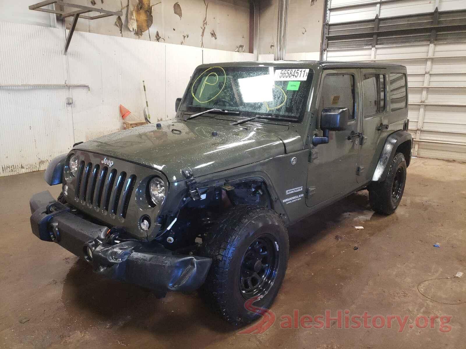 1C4BJWKGXGL112445 2016 JEEP WRANGLER