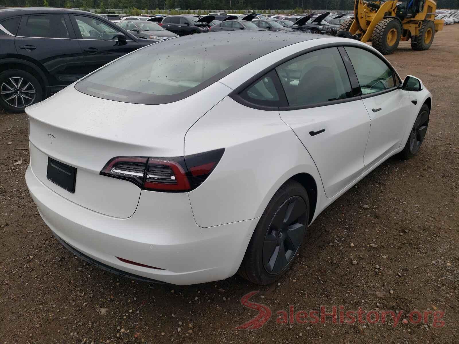 5YJ3E1EA8MF030036 2021 TESLA MODEL 3