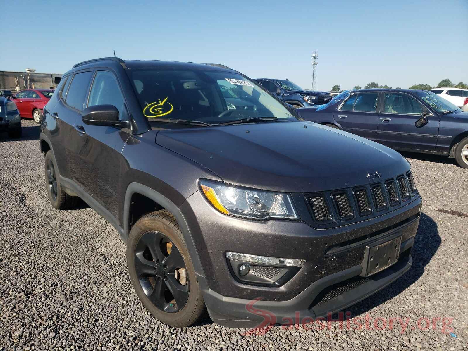 3C4NJDBB5JT455827 2018 JEEP COMPASS