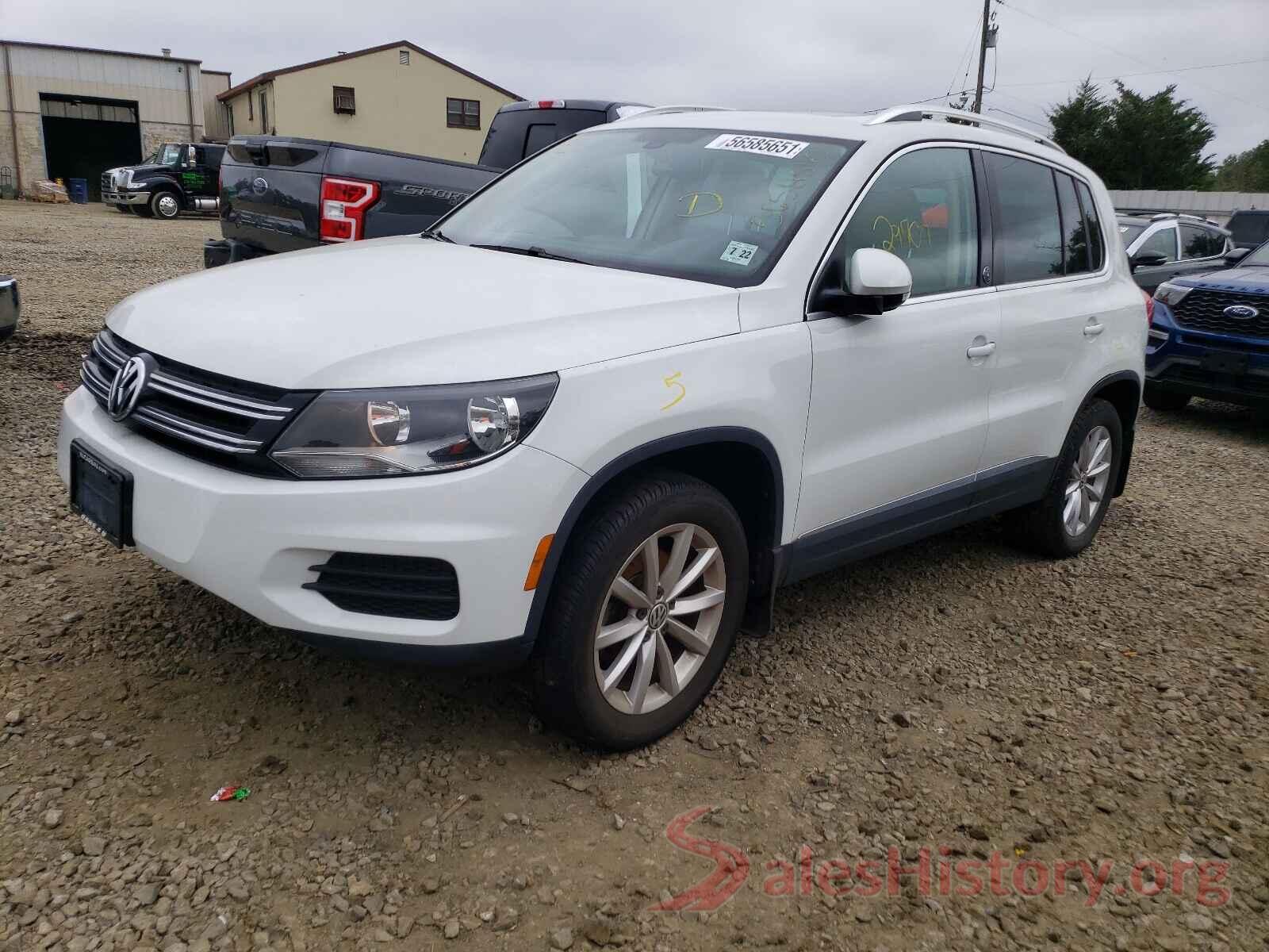 WVGSV7AX6HW509139 2017 VOLKSWAGEN TIGUAN