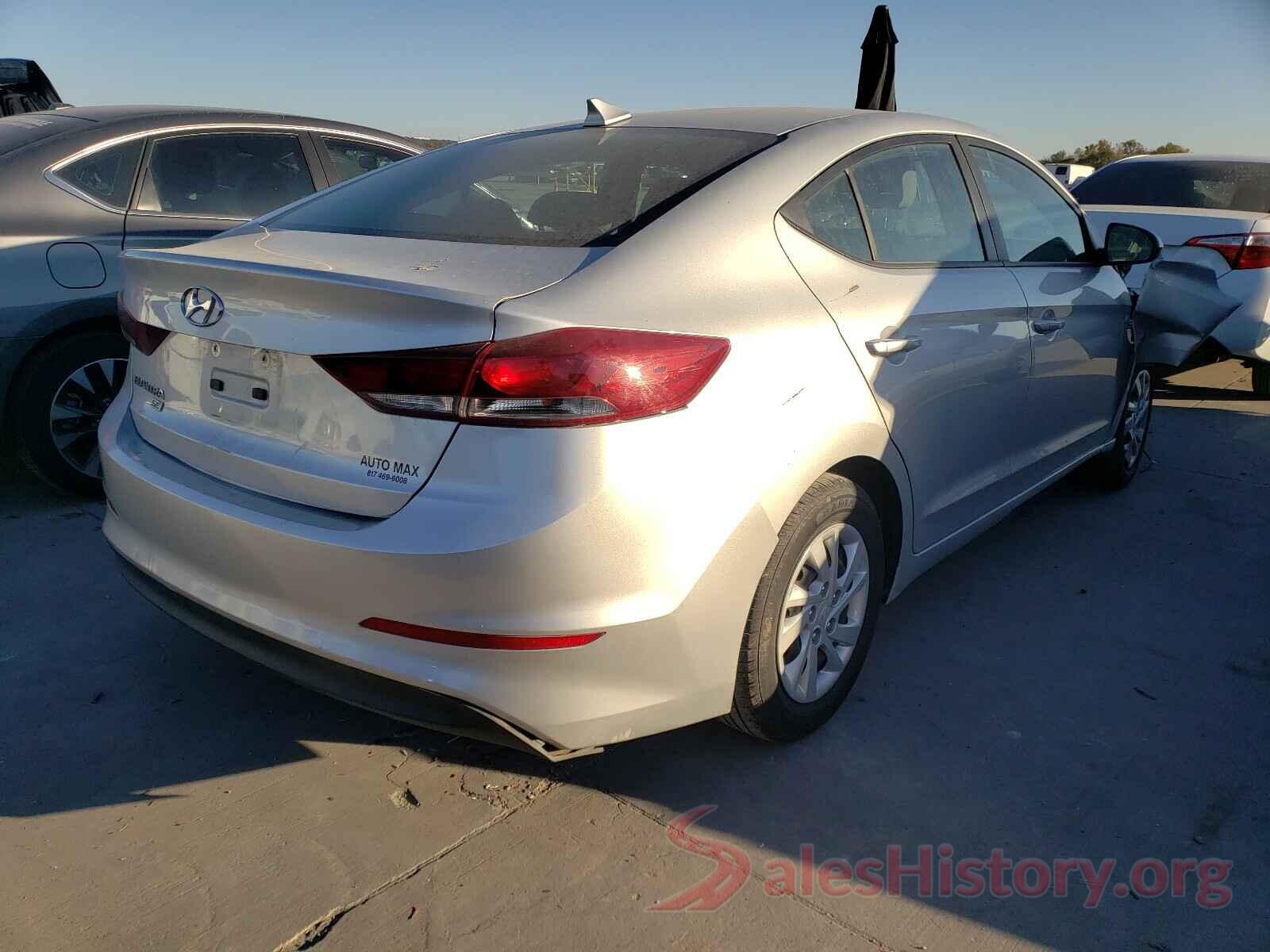 5NPD74LF9HH171493 2017 HYUNDAI ELANTRA