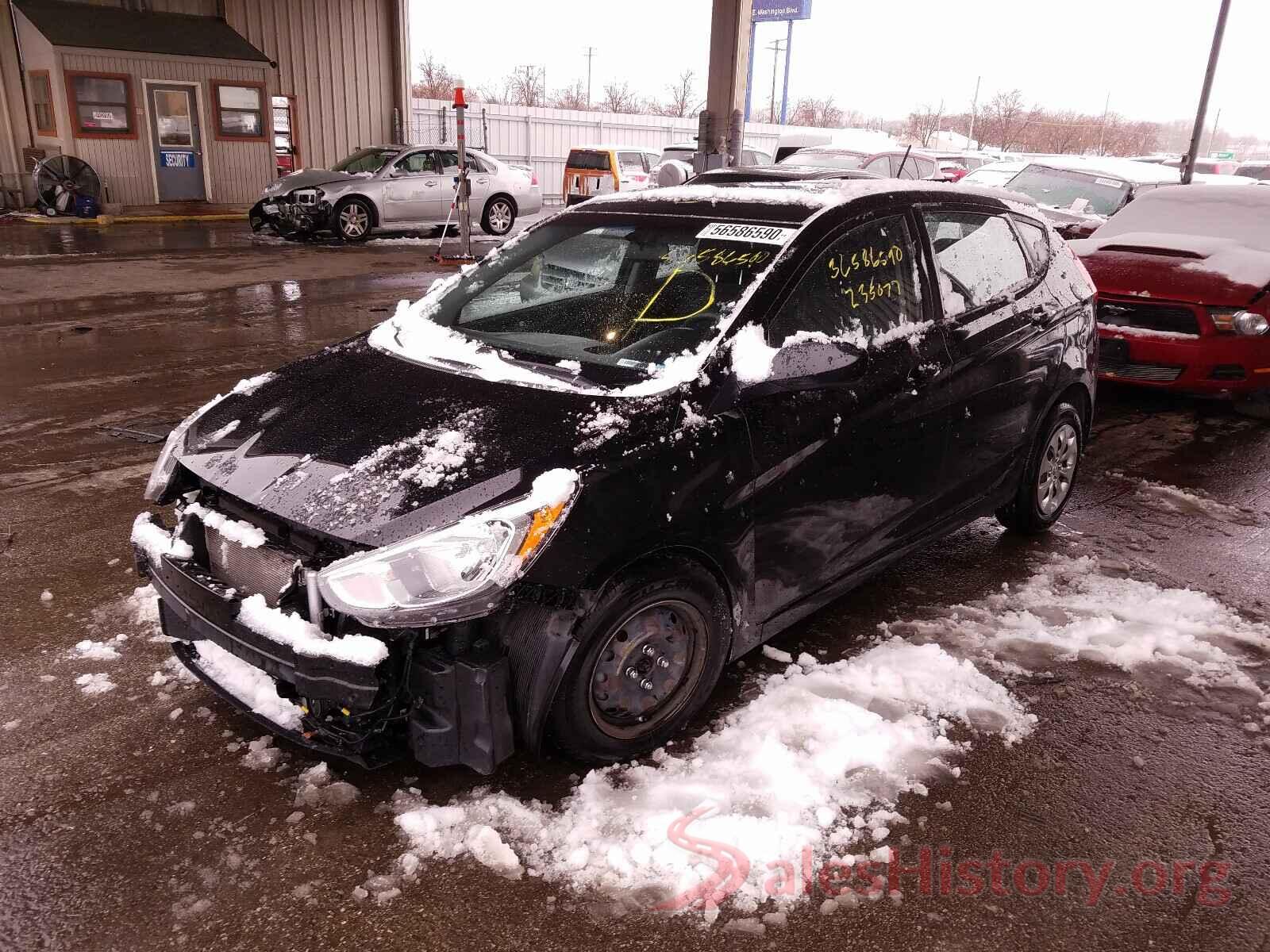 KMHCT5AE4GU253087 2016 HYUNDAI ACCENT