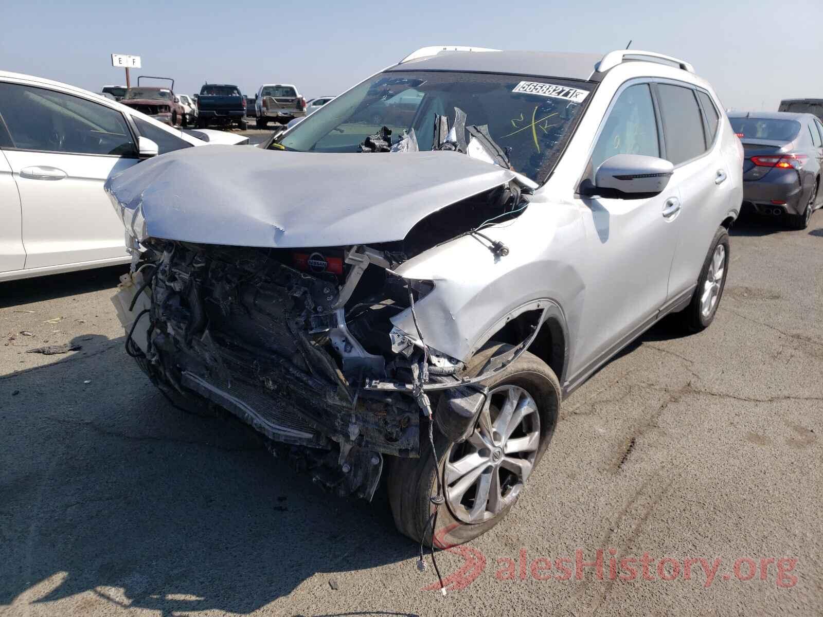 KNMAT2MV2GP627751 2016 NISSAN ROGUE