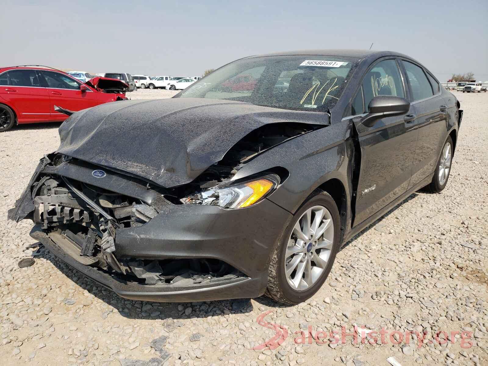 3FA6P0LU3HR385348 2017 FORD FUSION