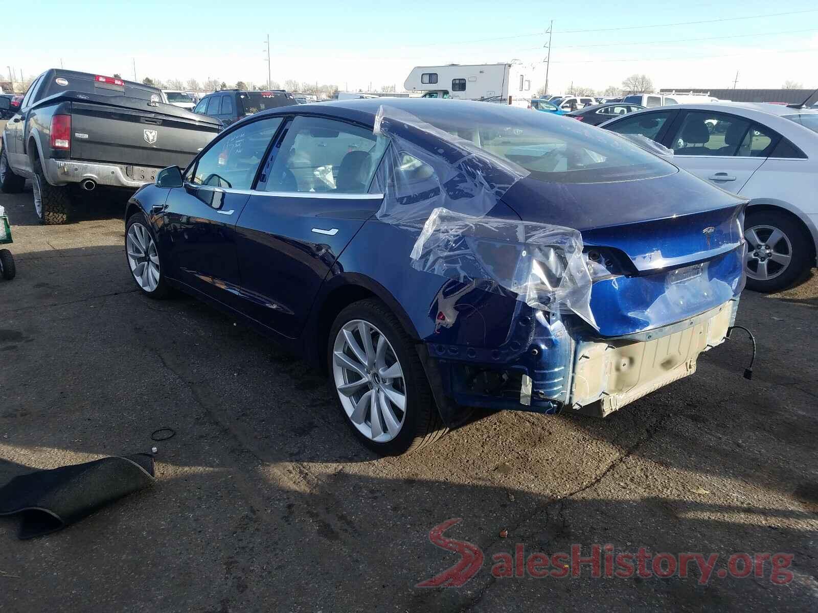 5YJ3E1EB7JF116023 2018 TESLA MODEL 3