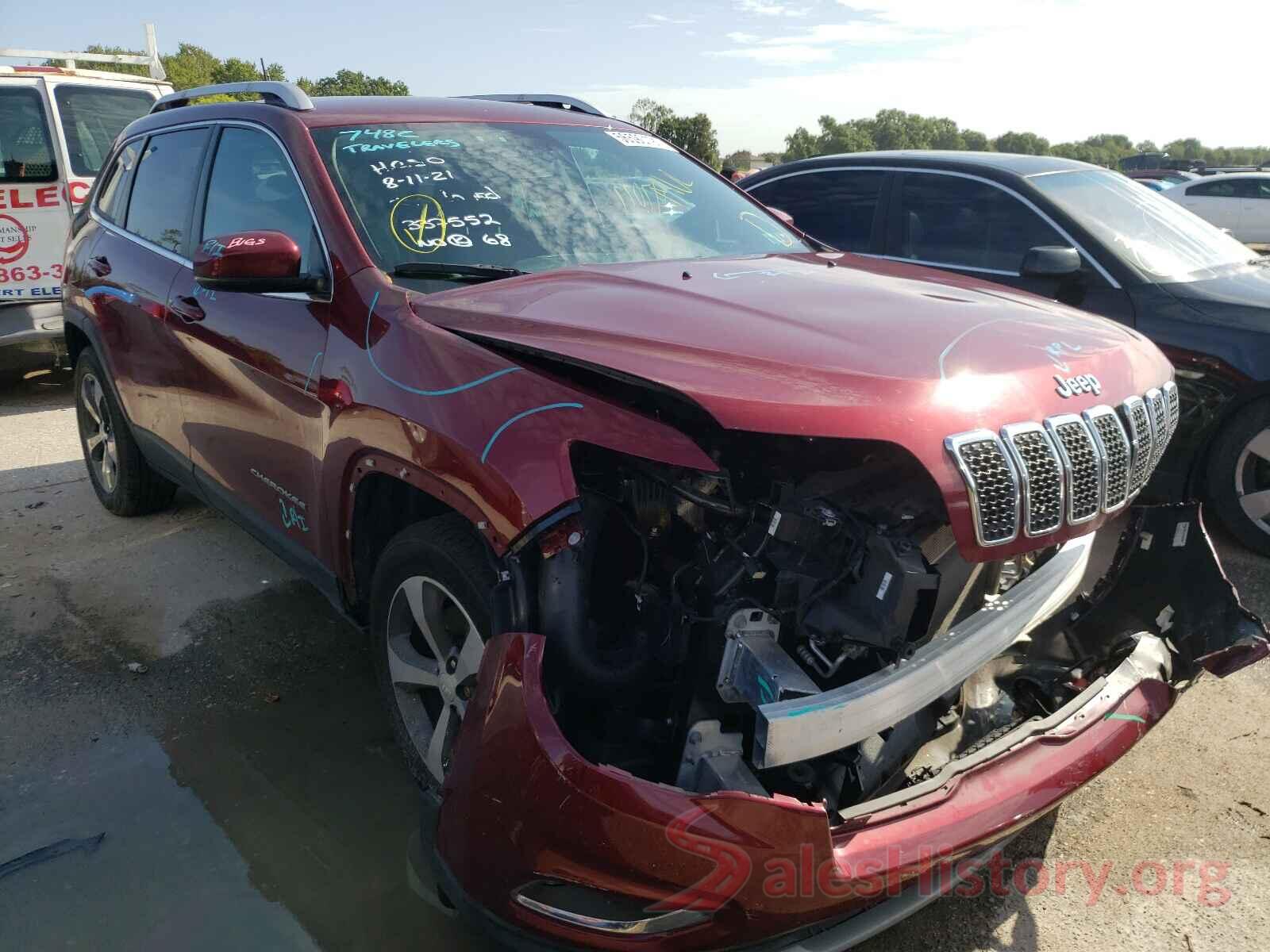 1C4PJMDX2KD163559 2019 JEEP CHEROKEE