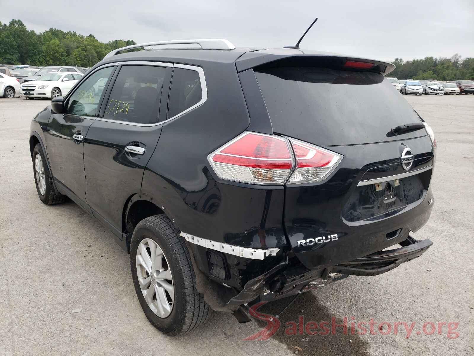 KNMAT2MV3GP700447 2016 NISSAN ROGUE